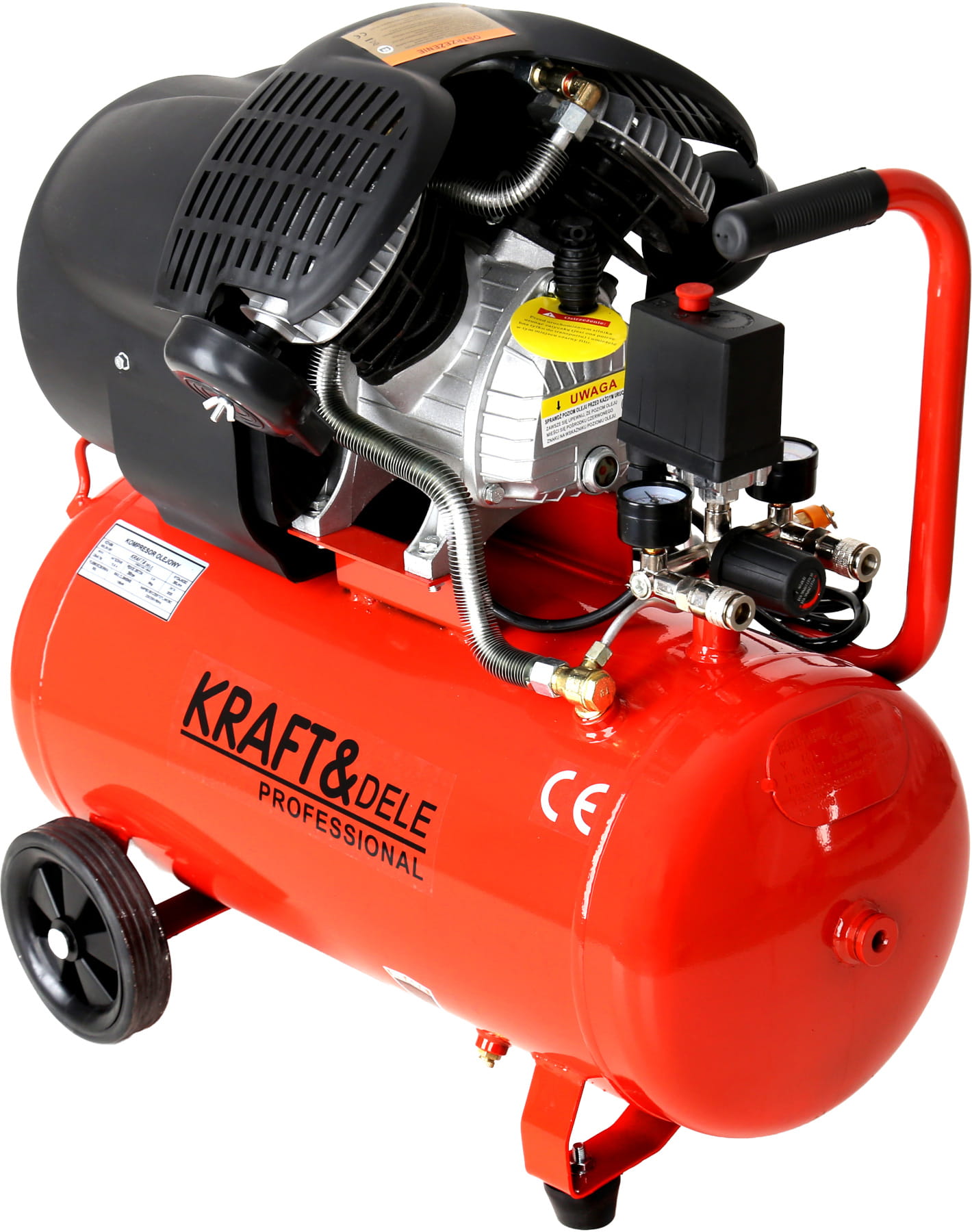Olejový kompresor 50 l, 3,5 kW / 4,7 HP.s. KD1484