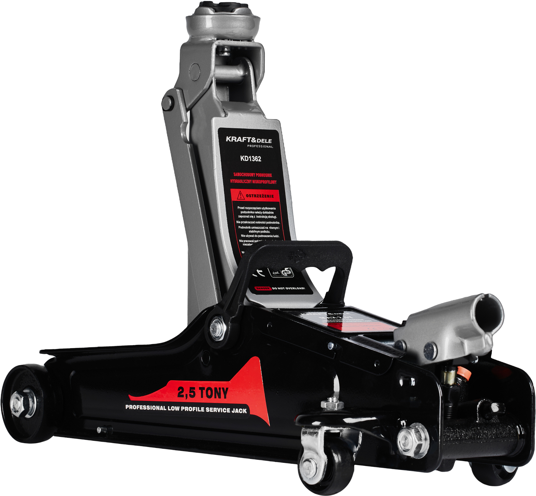 Nízkoprofilový hydraulický zvedák 2,5 t KD1362