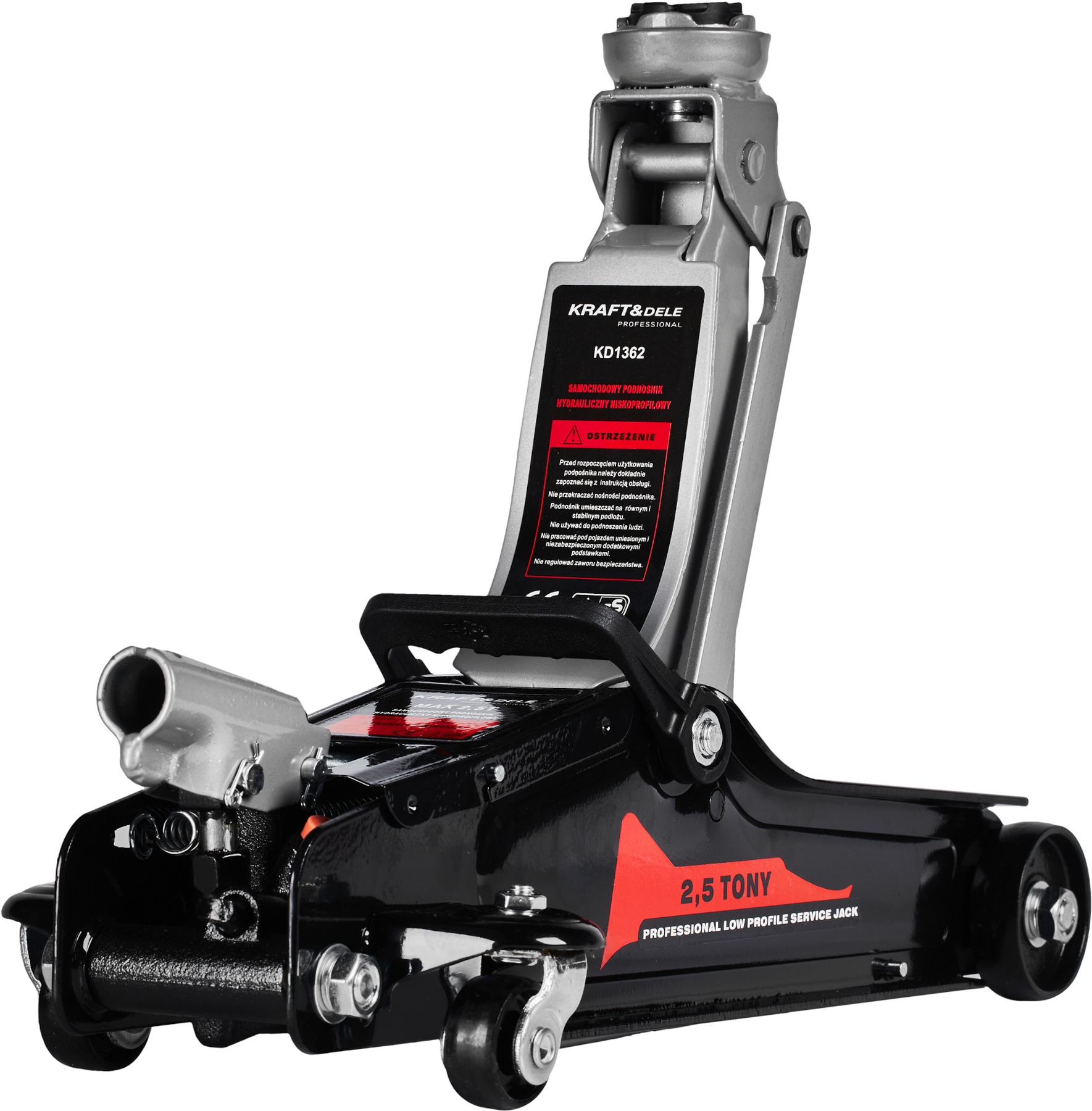 Nízkoprofilový hydraulický zvedák 2,5 t KD1362