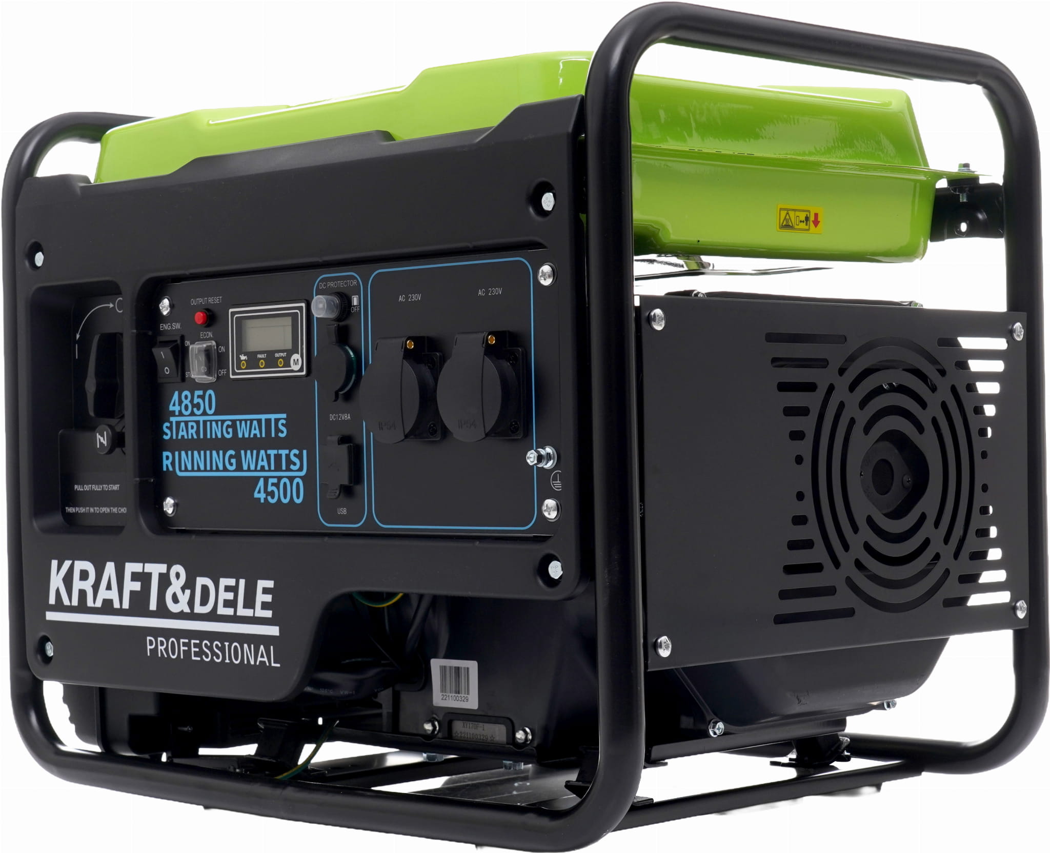 KRAFT&DELE Invertorový generátor 4,5 kW / 4,85 kW KD688