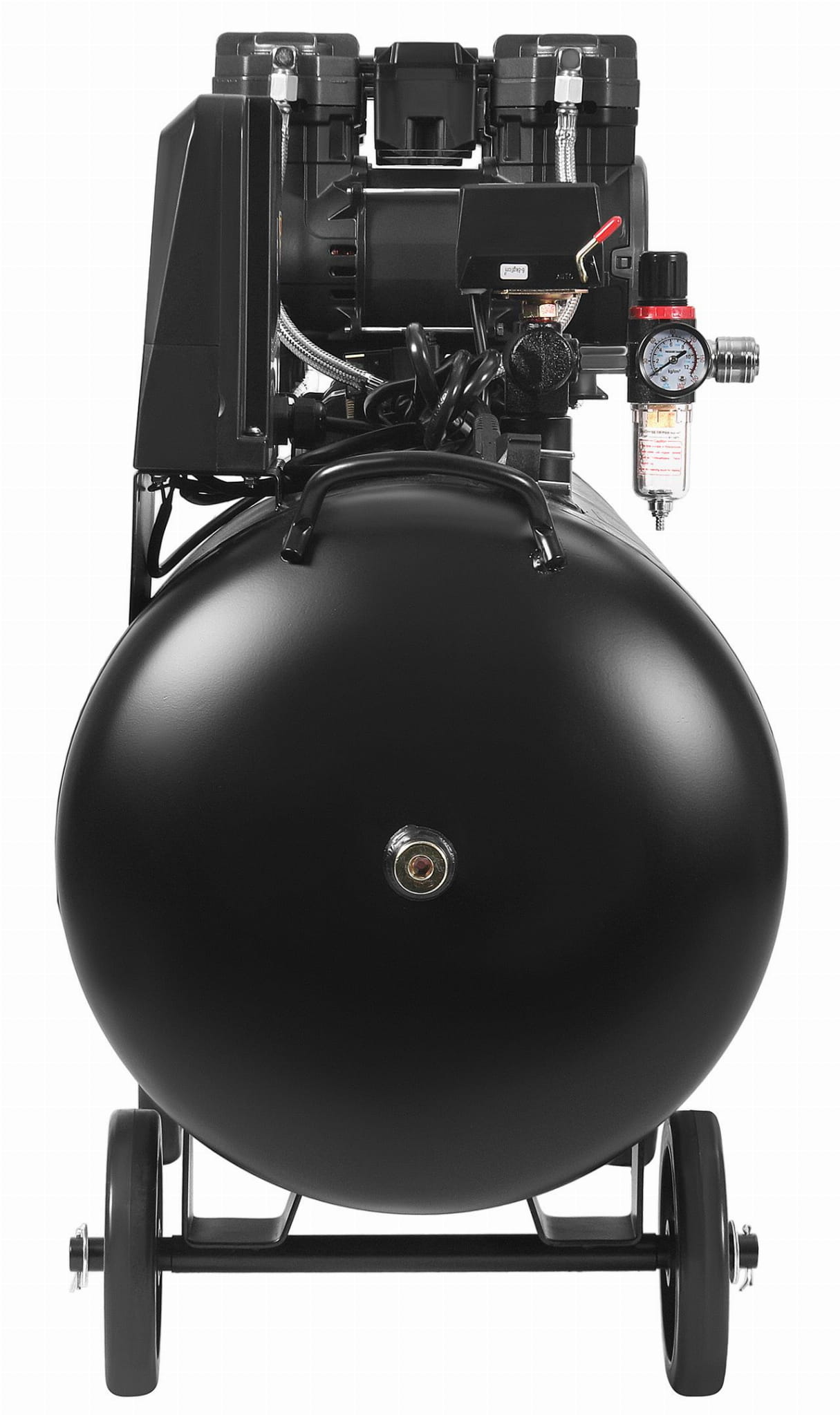 Bezolejový kompresor 200 l, 3 × 2200 W + odlučovač a manometr s glycerinem KD4084