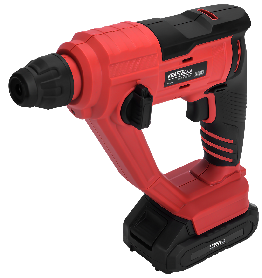 Akumulátorové příklepové kladivo 21 V, 2 J, bezkartáčové, 2 × 4 Ah KD3196