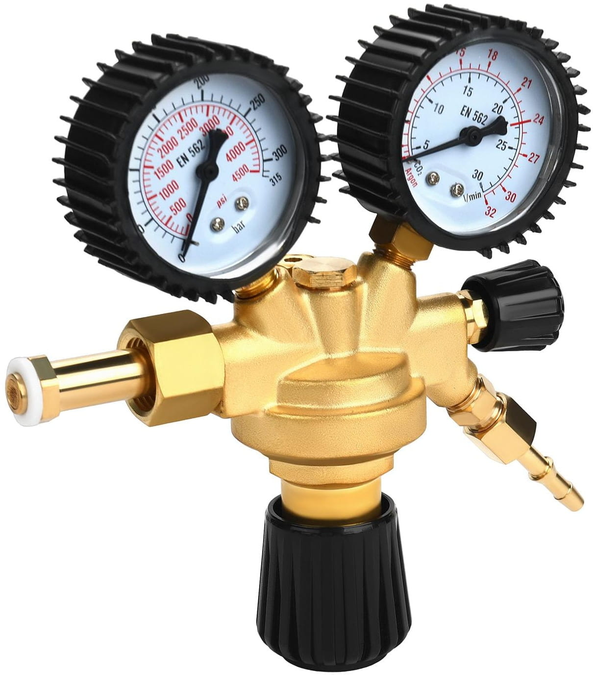 Redukční ventil Ar/CO2 pro plynovou láhev KD1822