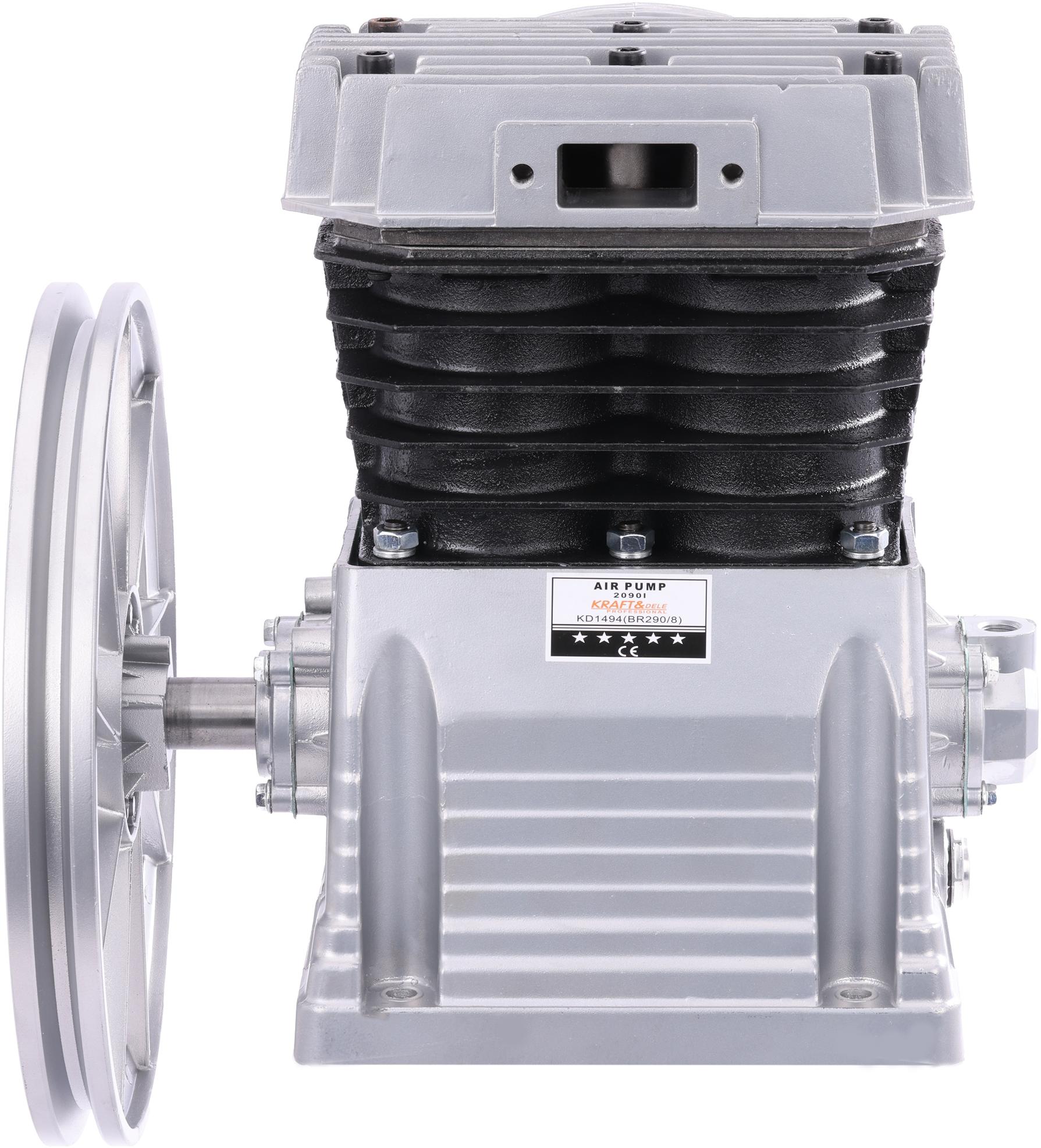 KRAFT&DELE KD1494 olejový kompresorový agregát 5,5 kW, 2 písty, 820 l/min