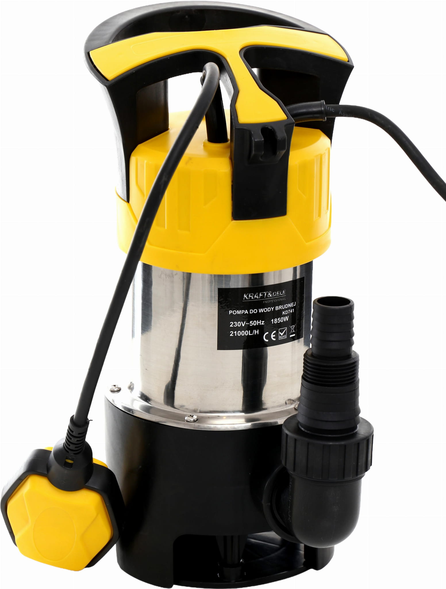 KRAFT&DELE Čerpadlo na špinavou vodu 1850 W KD741