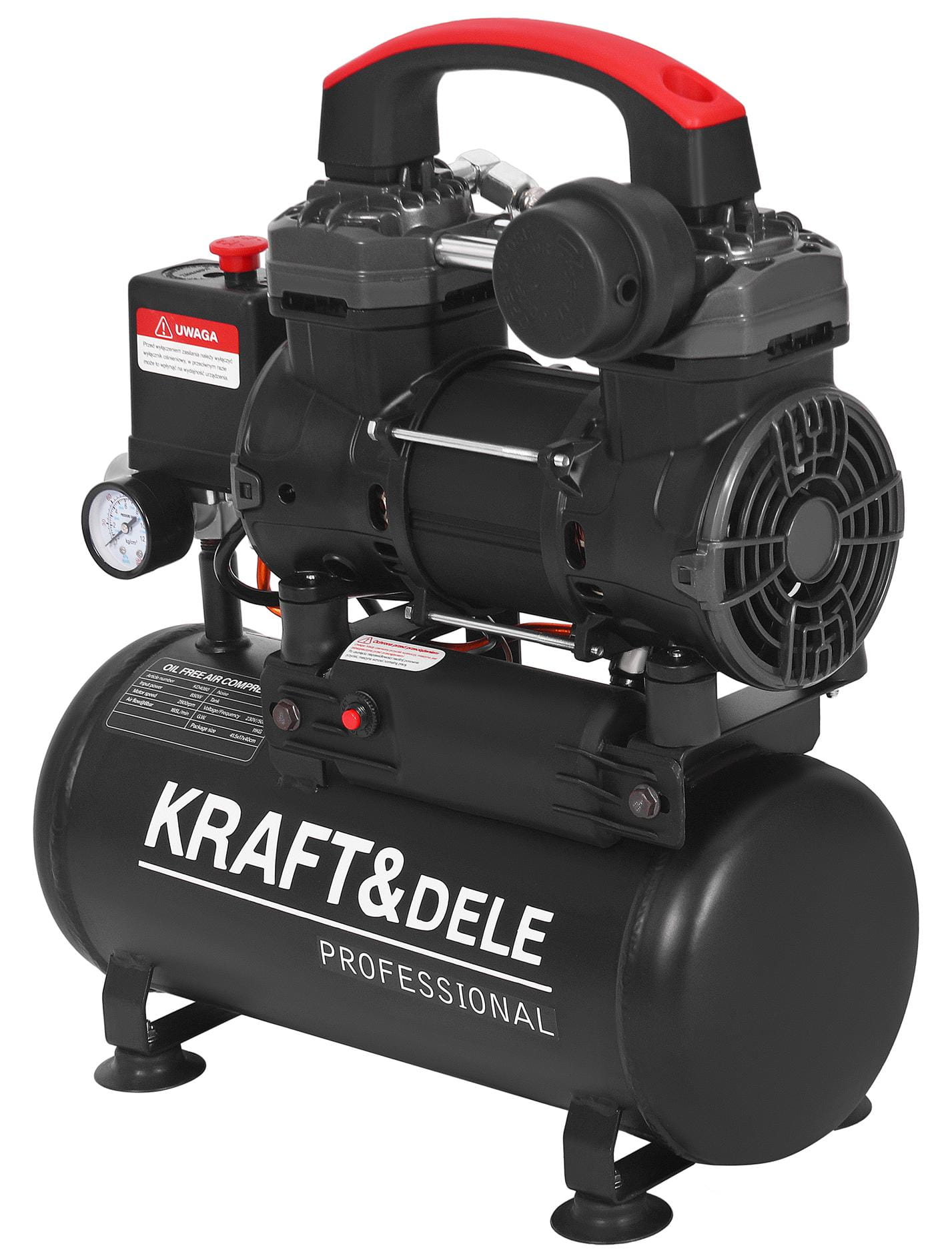 Bezolejový kompresor 9 l, 850 W KD4080