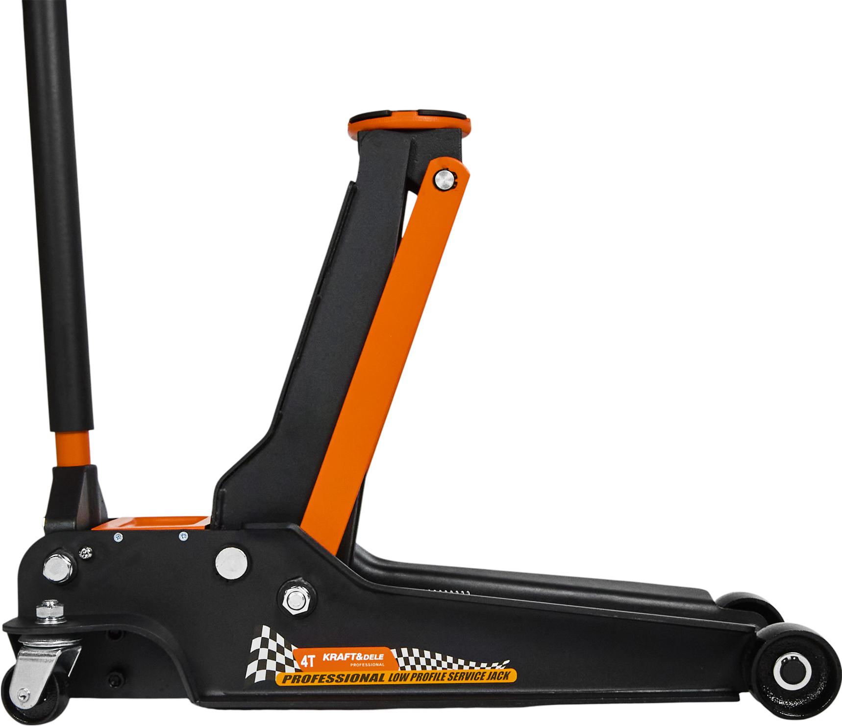 Nízkoprofilový hydraulický zvedák 95–552 mm, 4 t KD1308