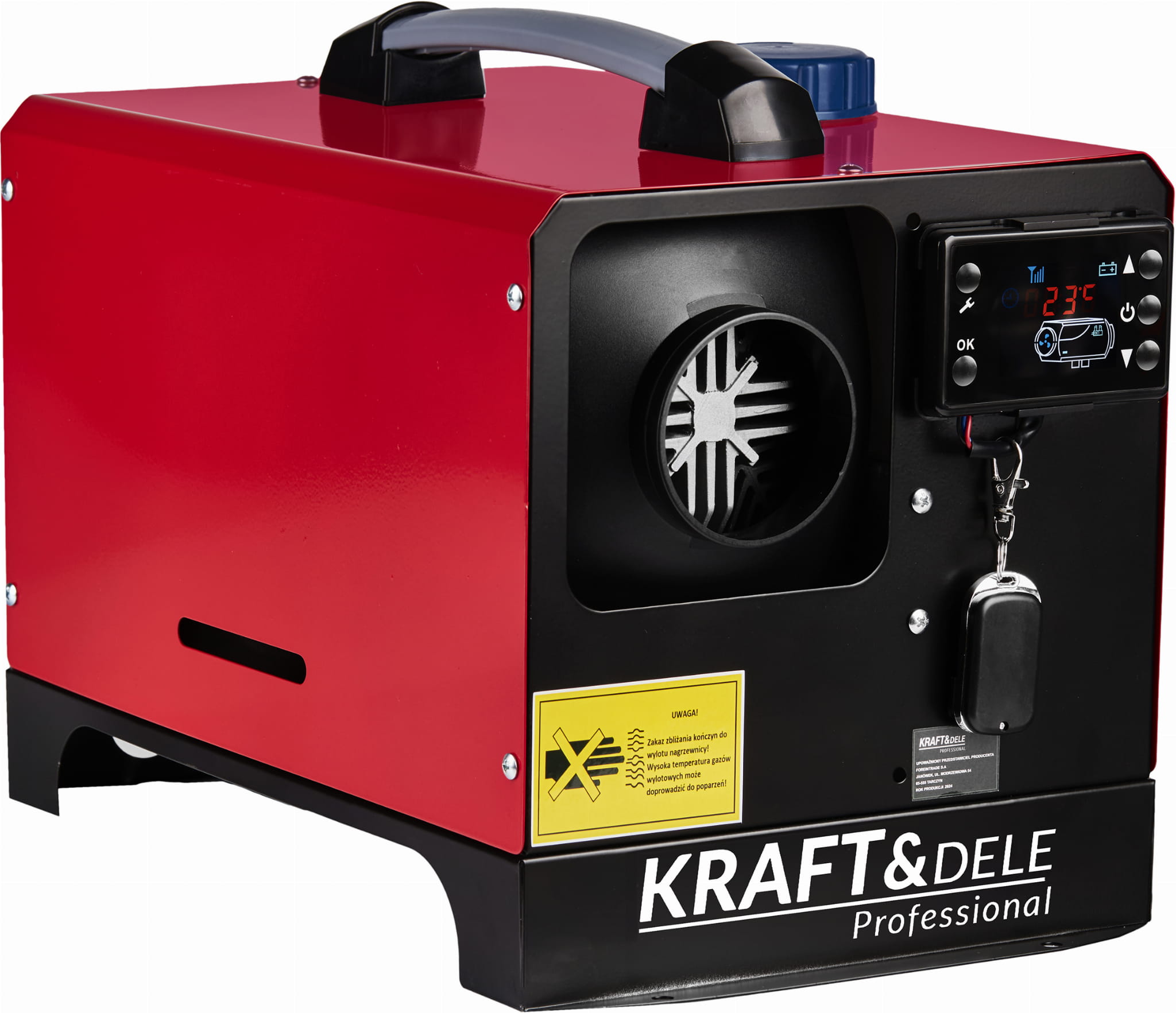 KRAFT&DELE Stojanový ohřívač 9 kW, 12/230 V KD11780