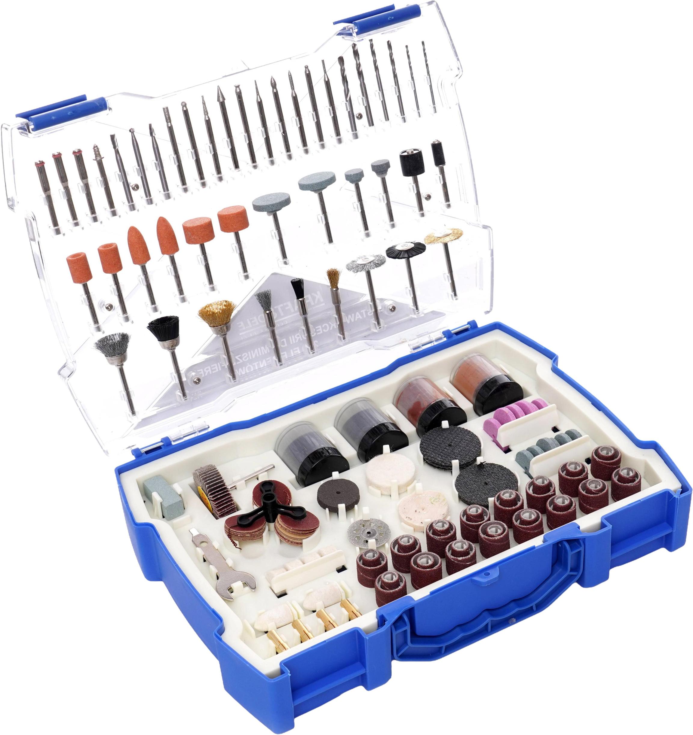 Příslušenství k mini brusce, 239 ks KD10756