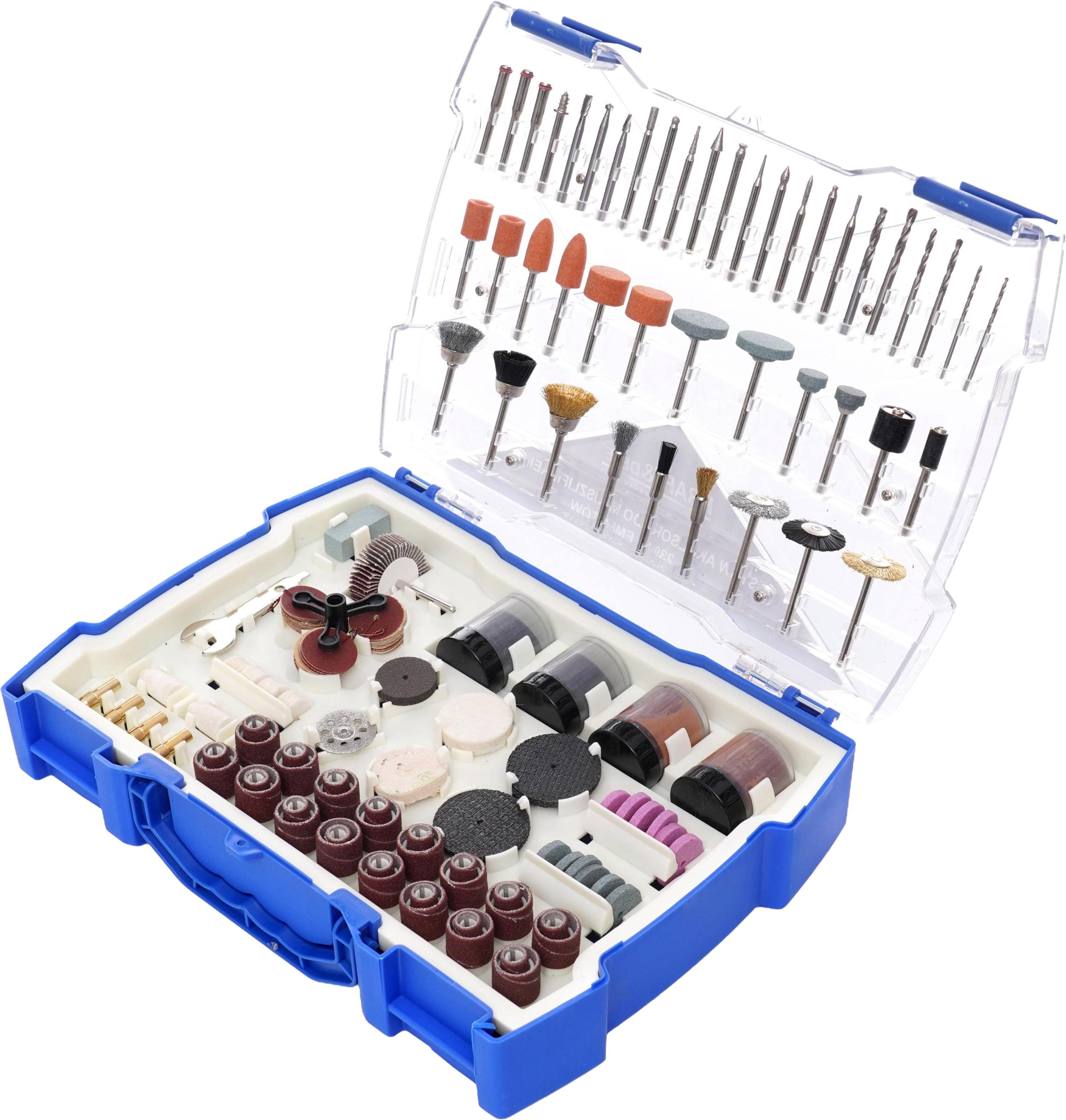 Příslušenství k mini brusce, 239 ks KD10756