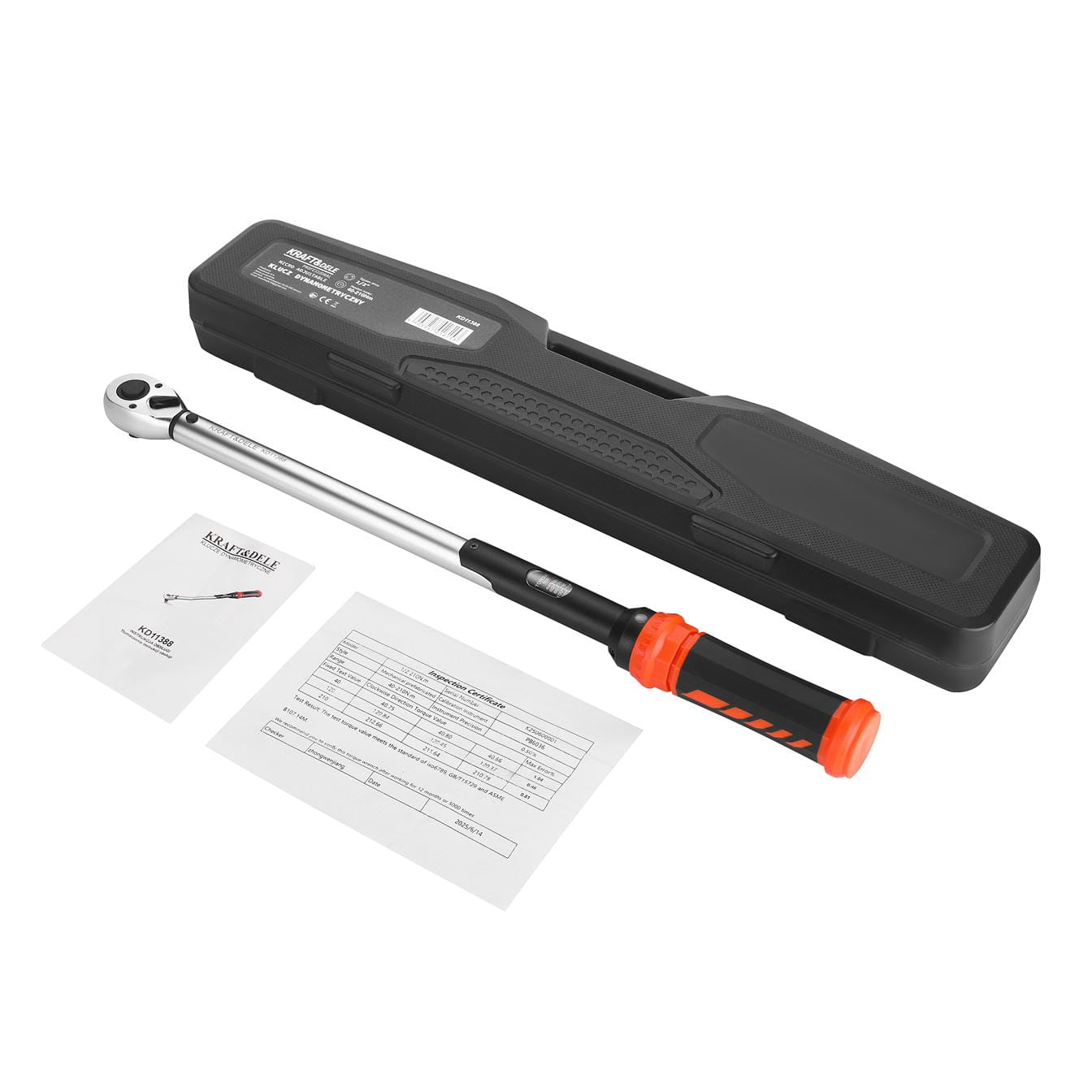 Momentový klíč 1/2", 210 Nm KD11388