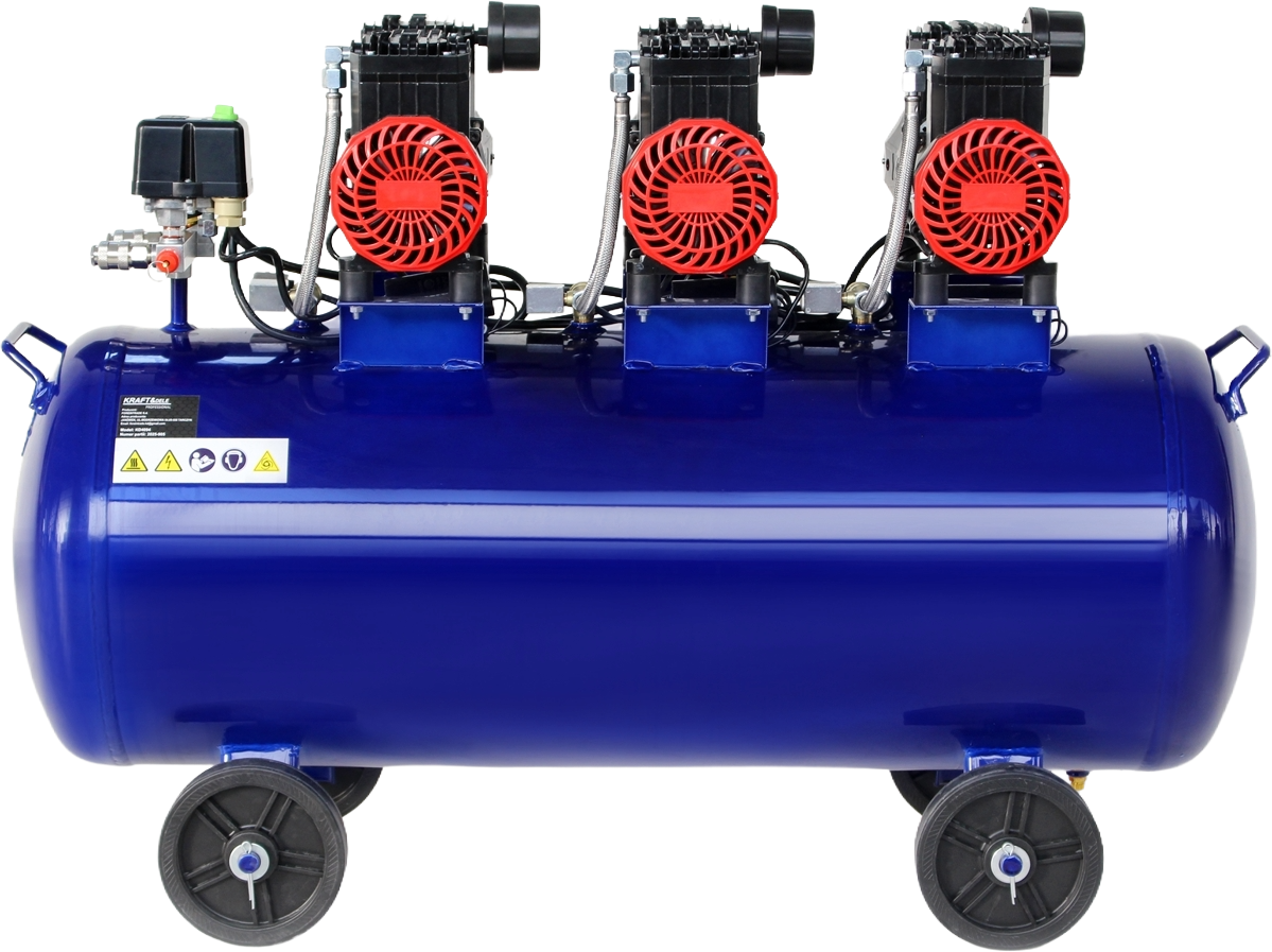 Bezolejový kompresor 100 l, 6000 W, 660 l/min KD4094