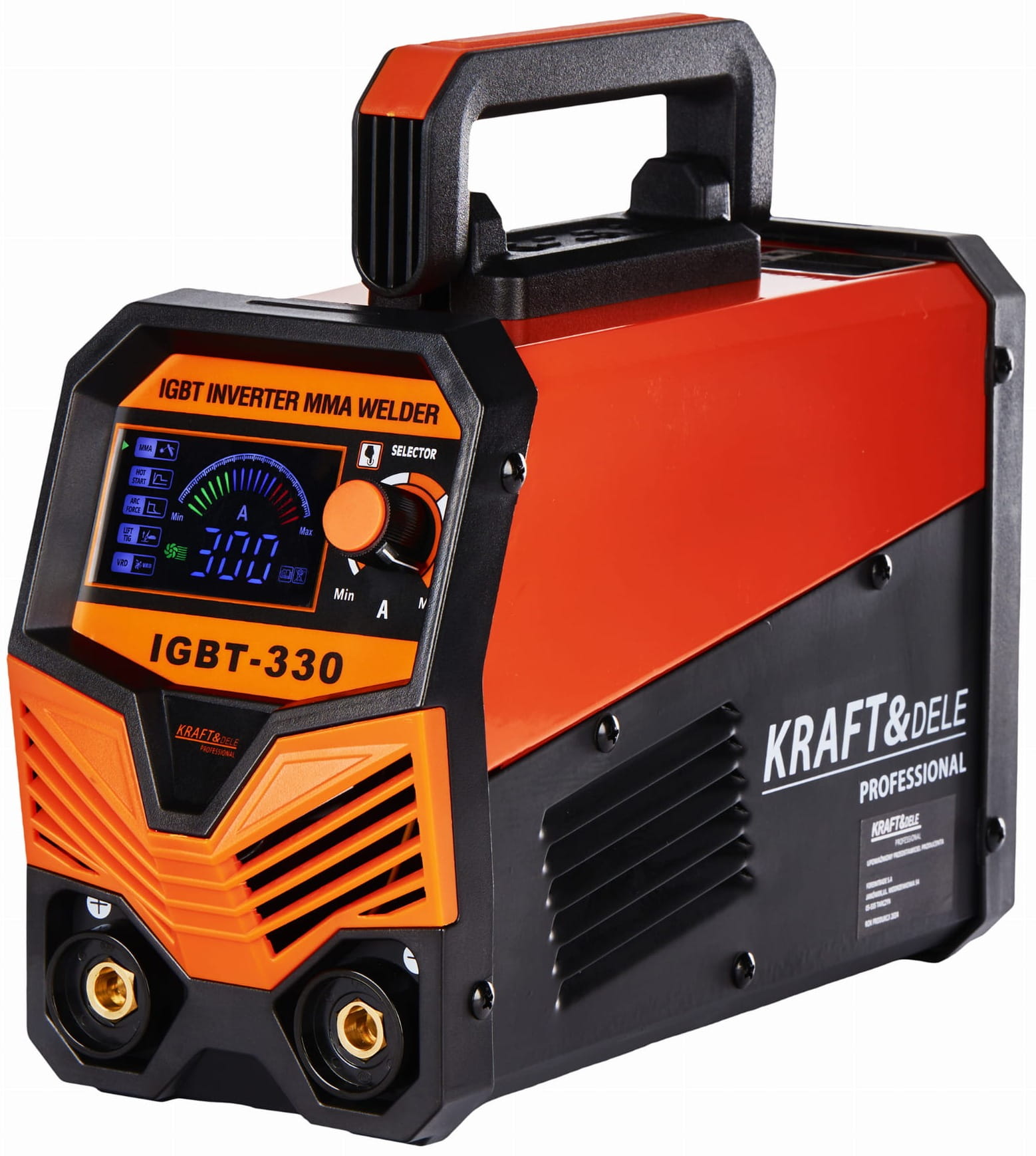 KRAFT&DELE Svářečka IGBT MMA/LIFT TIG 330 A KD1878