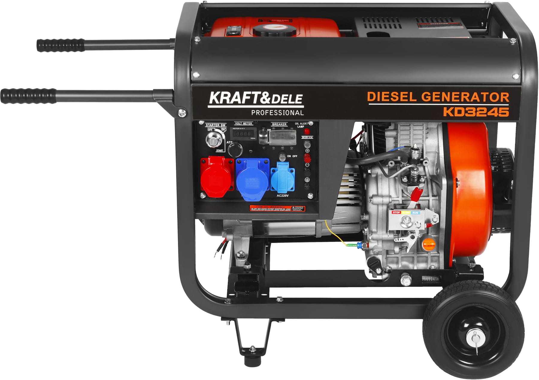 Generátor 8 kW, 230 V/400 V KD3245