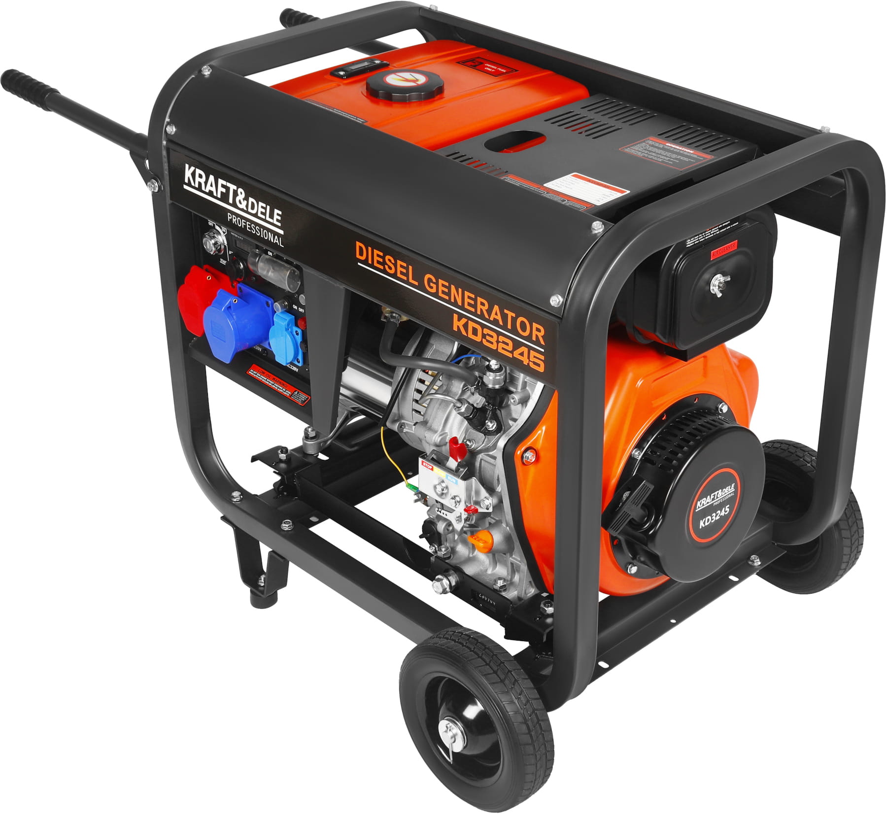Generátor 8 kW, 230 V/400 V KD3245