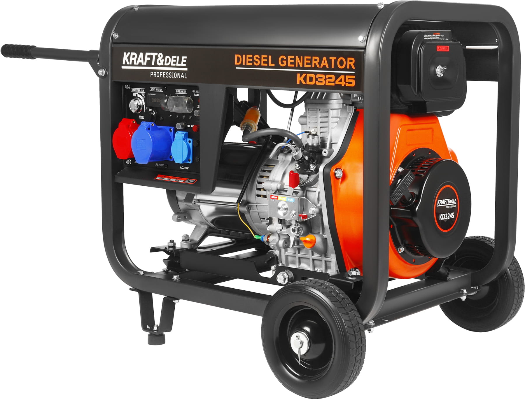 Generátor 8 kW, 230 V/400 V KD3245