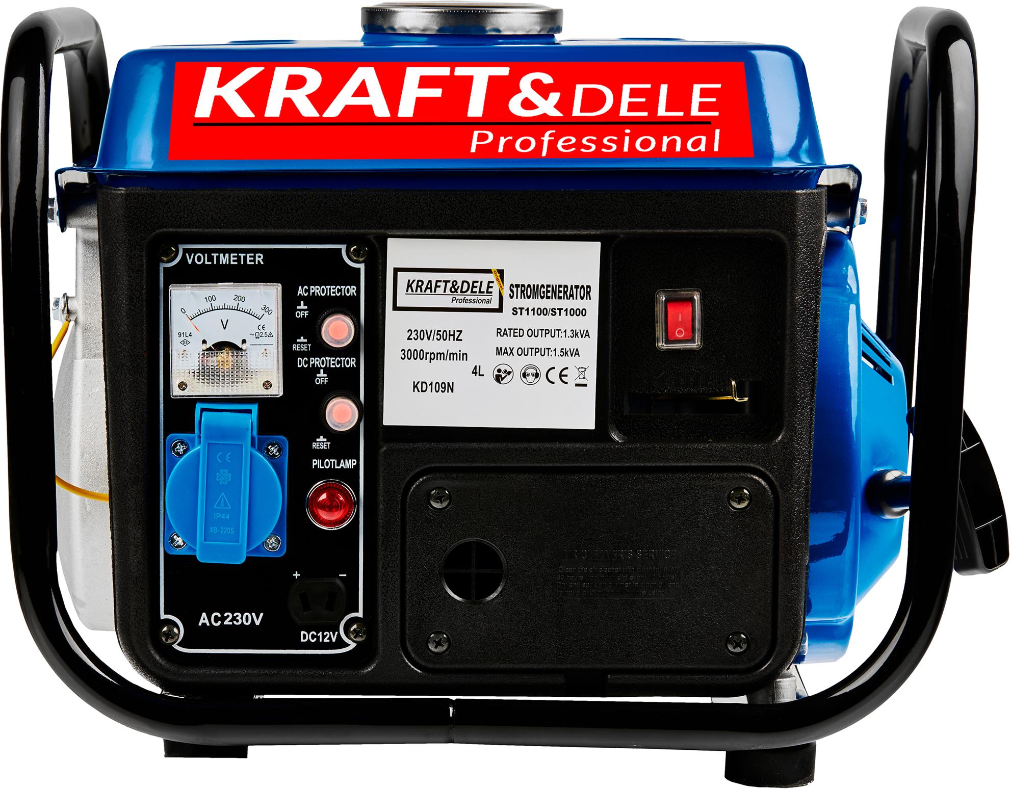 Generátor 1200 W, 12/230 V KD109N