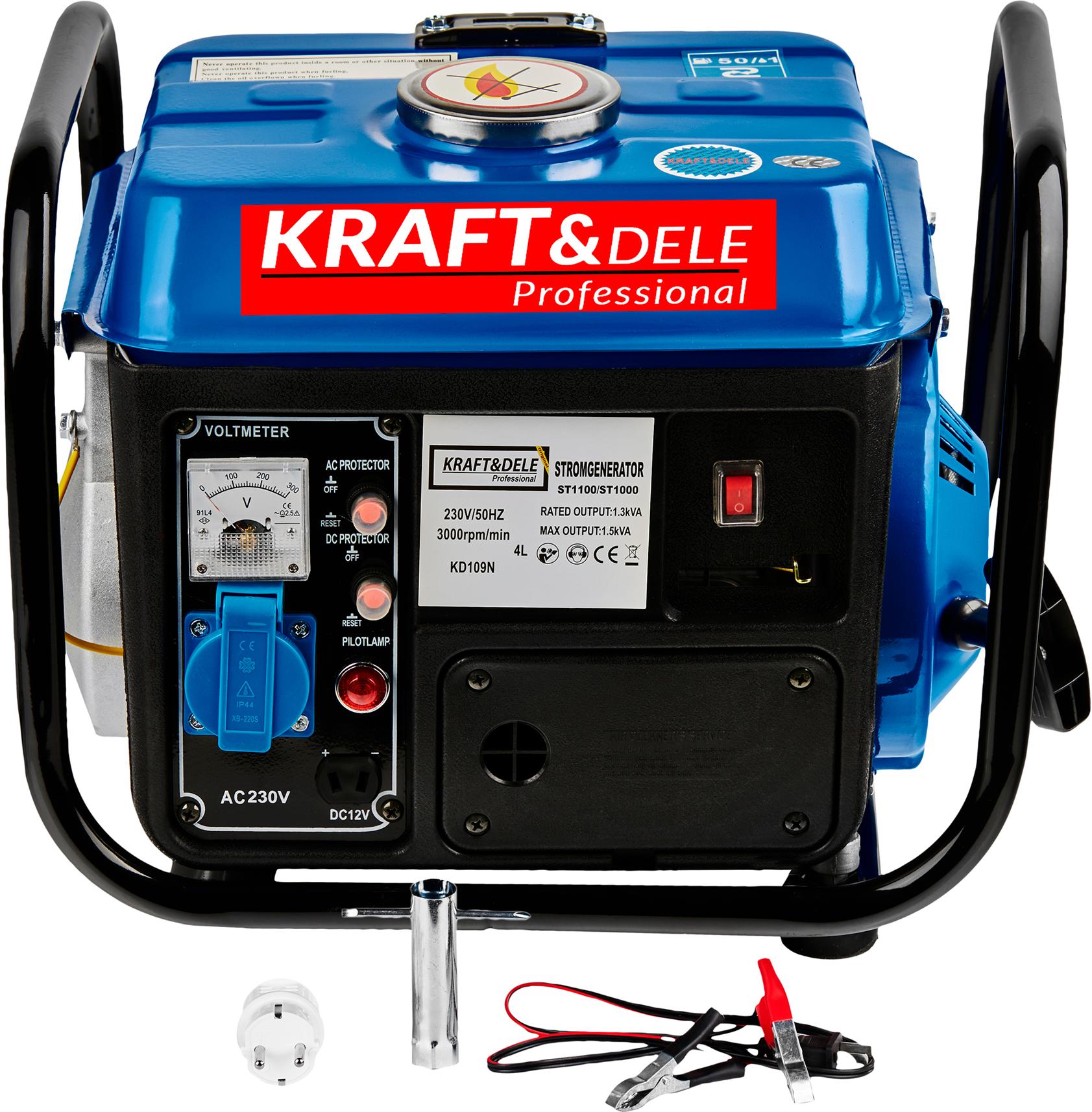 Generátor 1200 W, 12/230 V KD109N