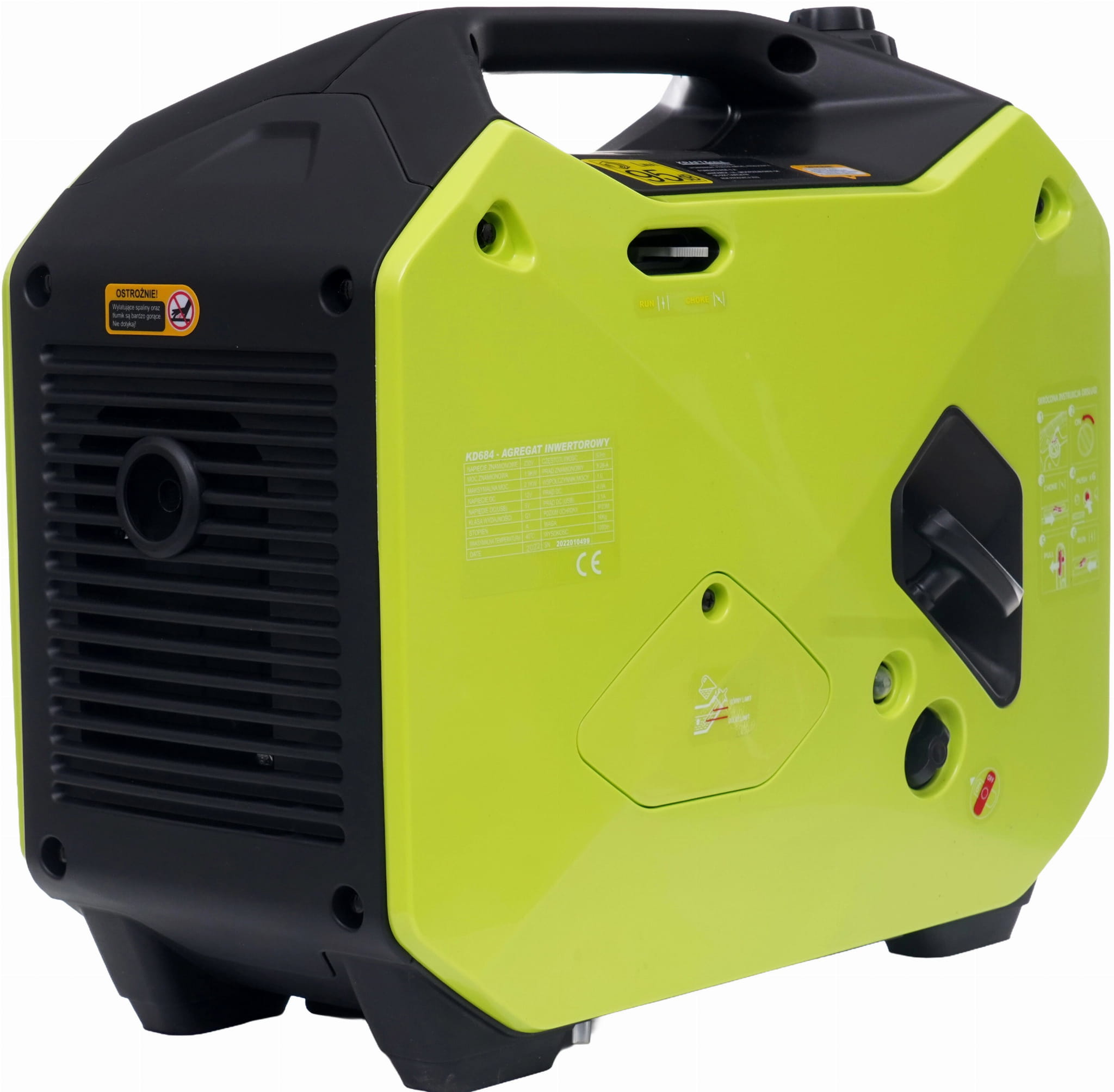 Invertorový generátor 1,9 kW / 2,1 kW KD684