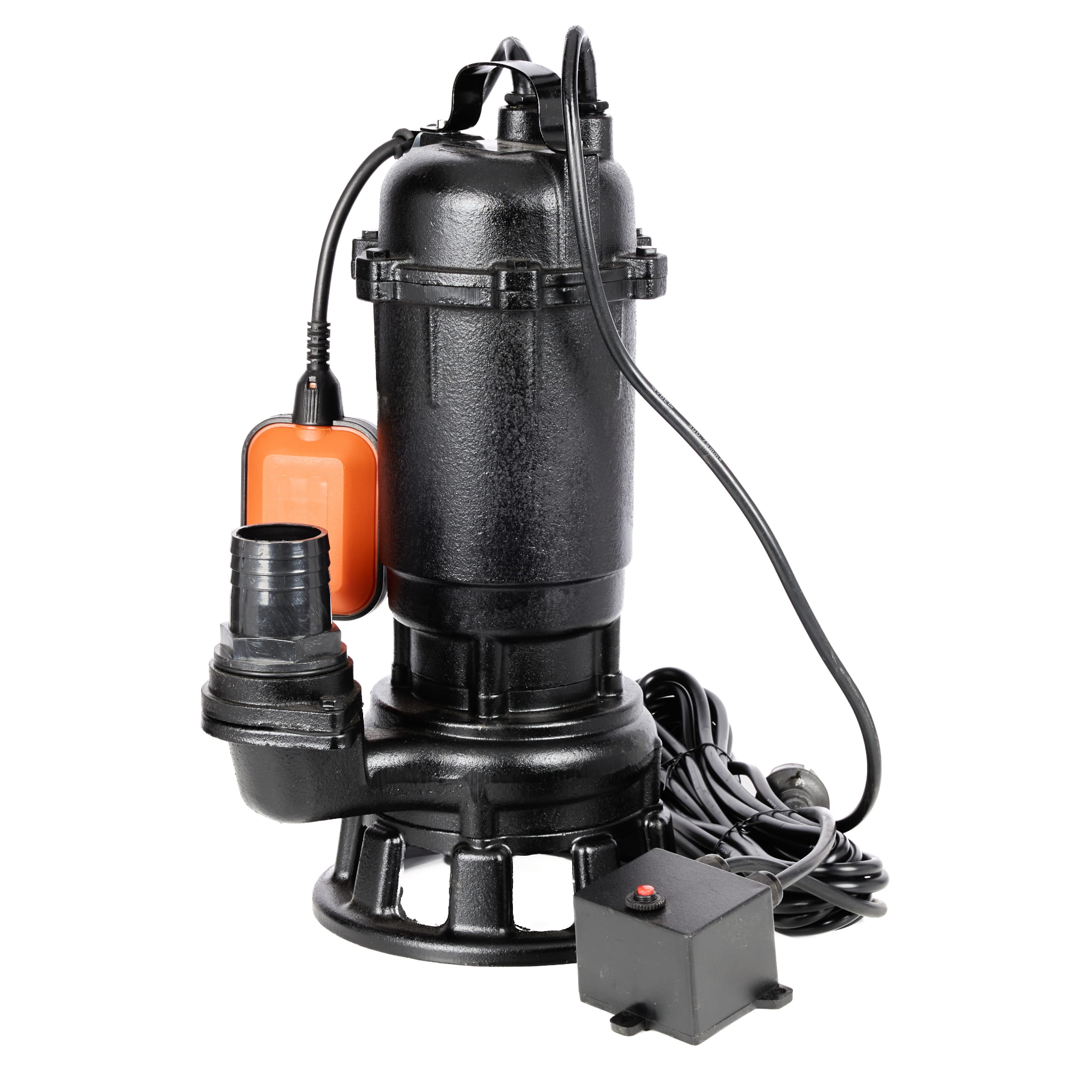 Ponořitelné vodní čerpadlo s drtičem a plovákem, 3200 W KD765