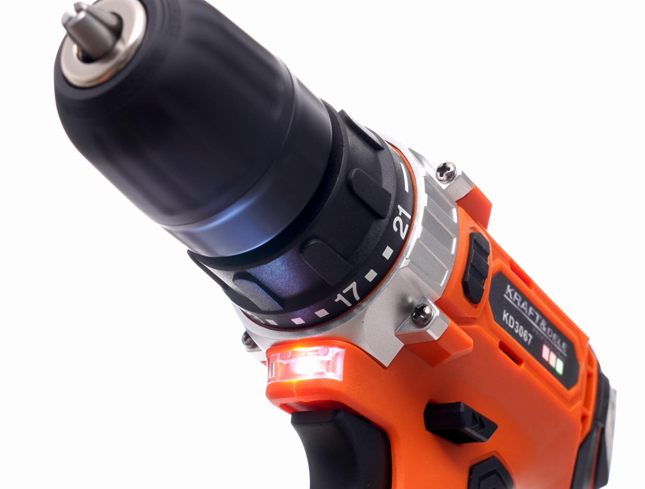 Akumulátorová vrtačka s šroubovákem 20 V Li-ion s LCD displejem KD3067