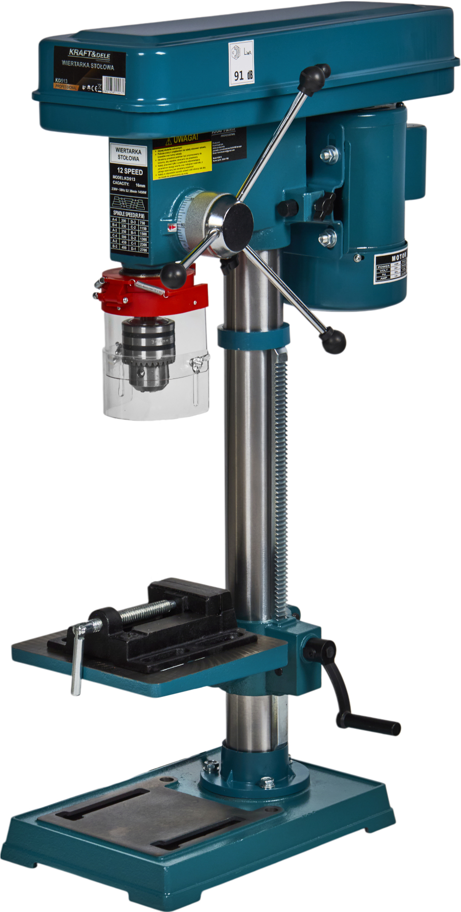Stolní sloupová vrtačka 1450 W KD513