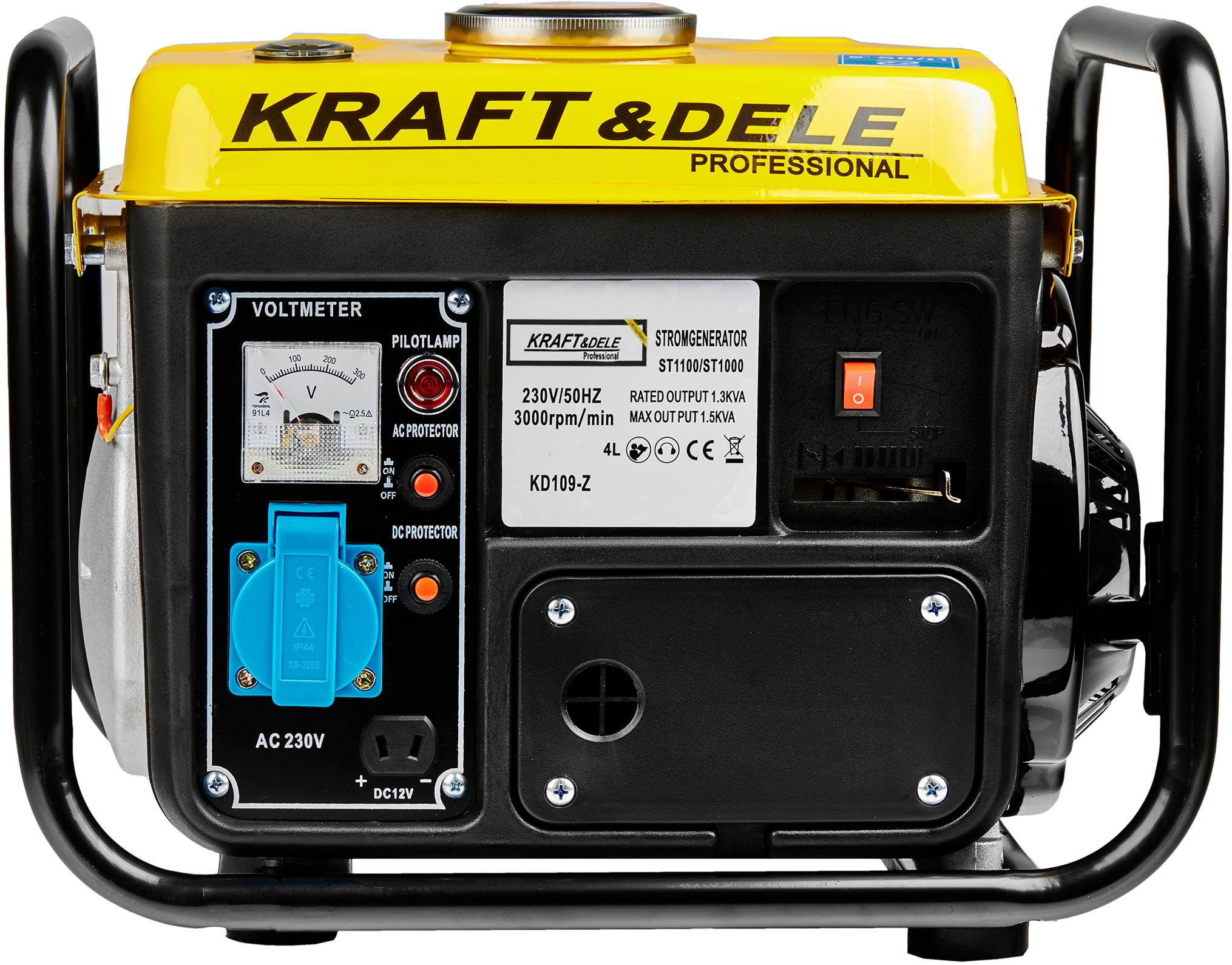 Generátor 1200 W, 12/230 V KD109Z