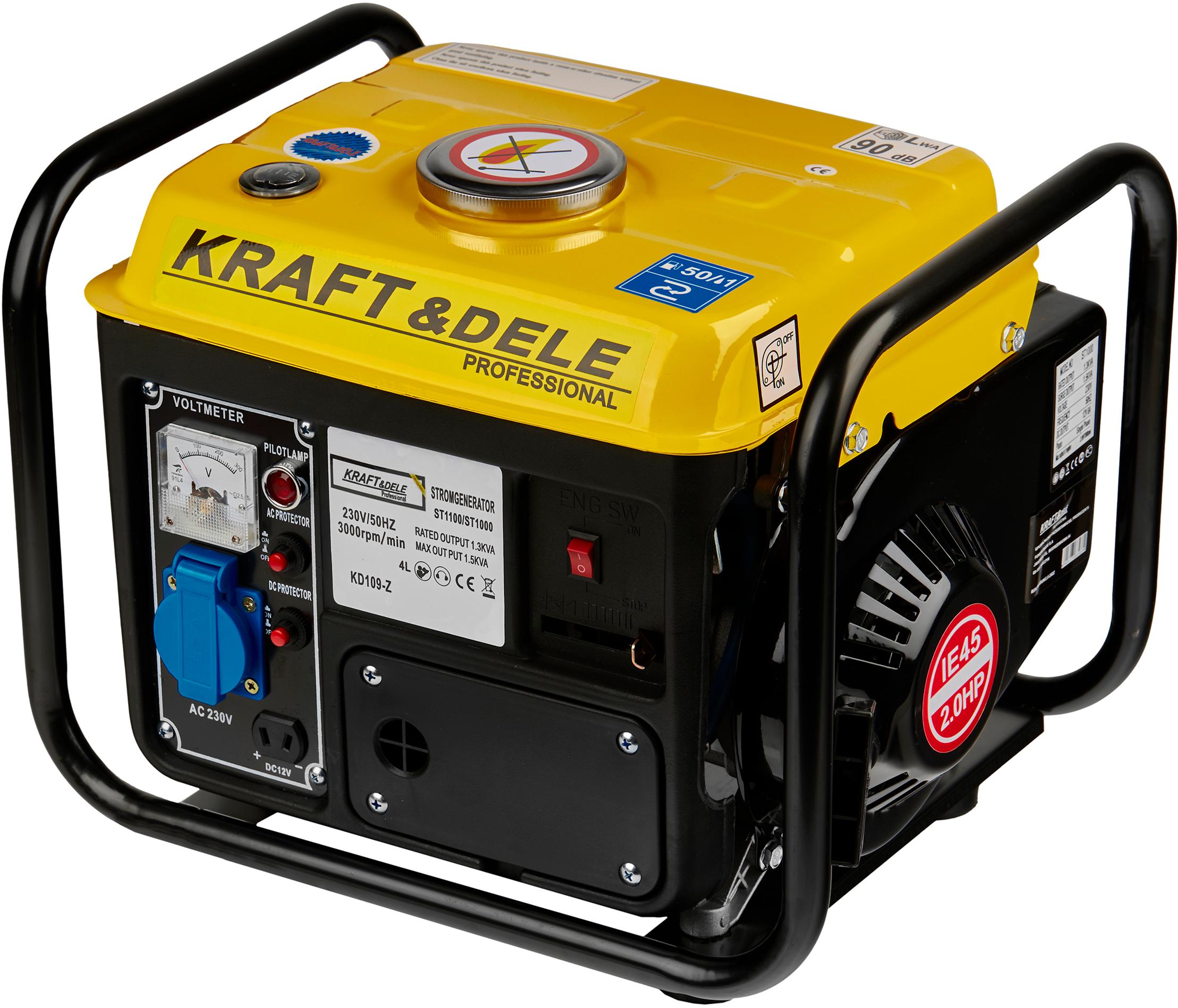Generátor 1200 W, 12/230 V KD109Z