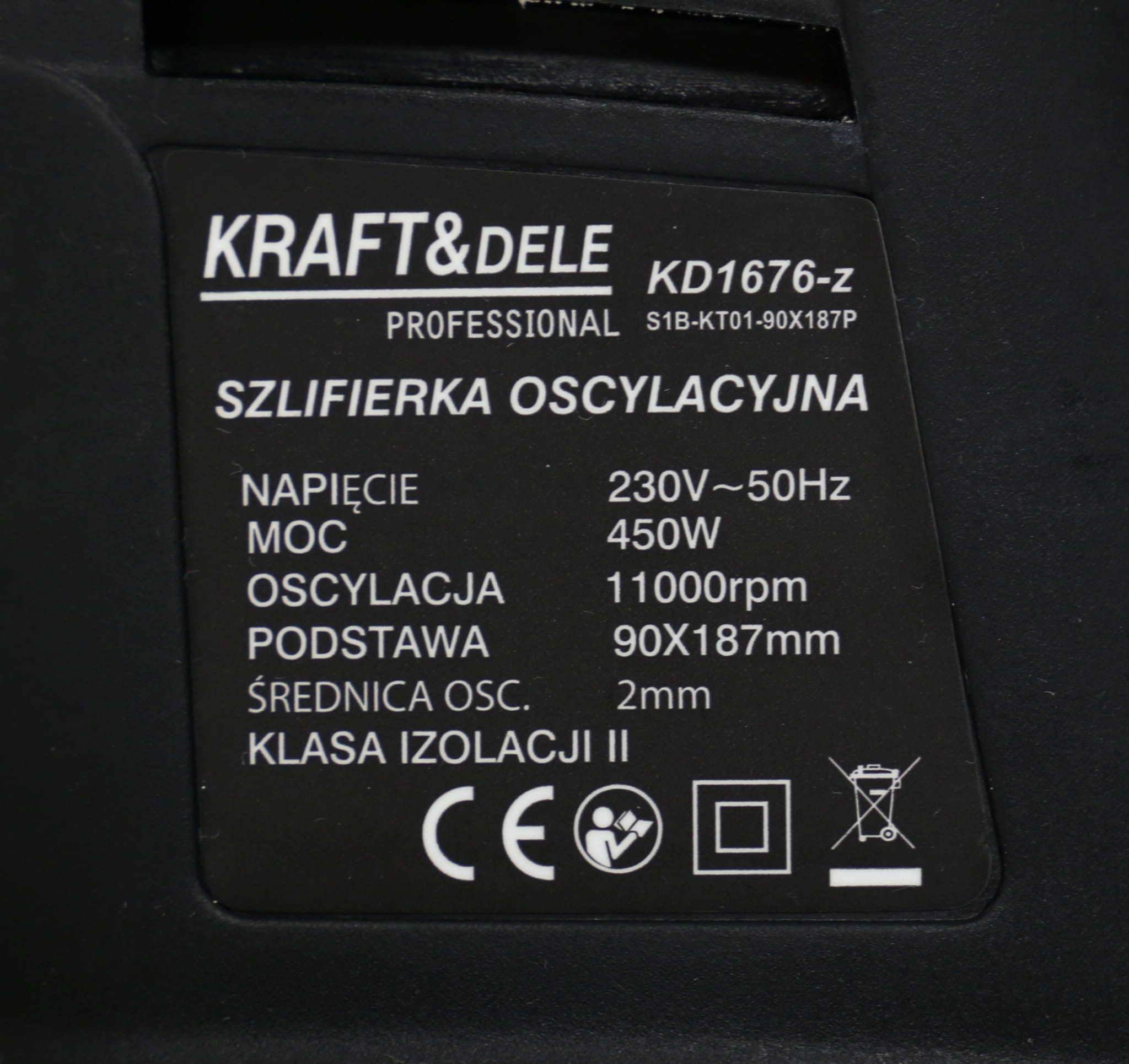 Bruska 230 V KD1676-Z
