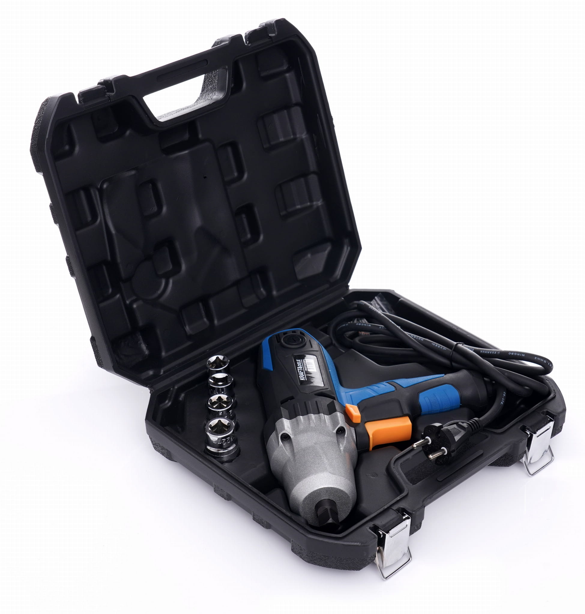 Elektrická rázová utahovačka 1/2" + kufřík + násadky KD1796