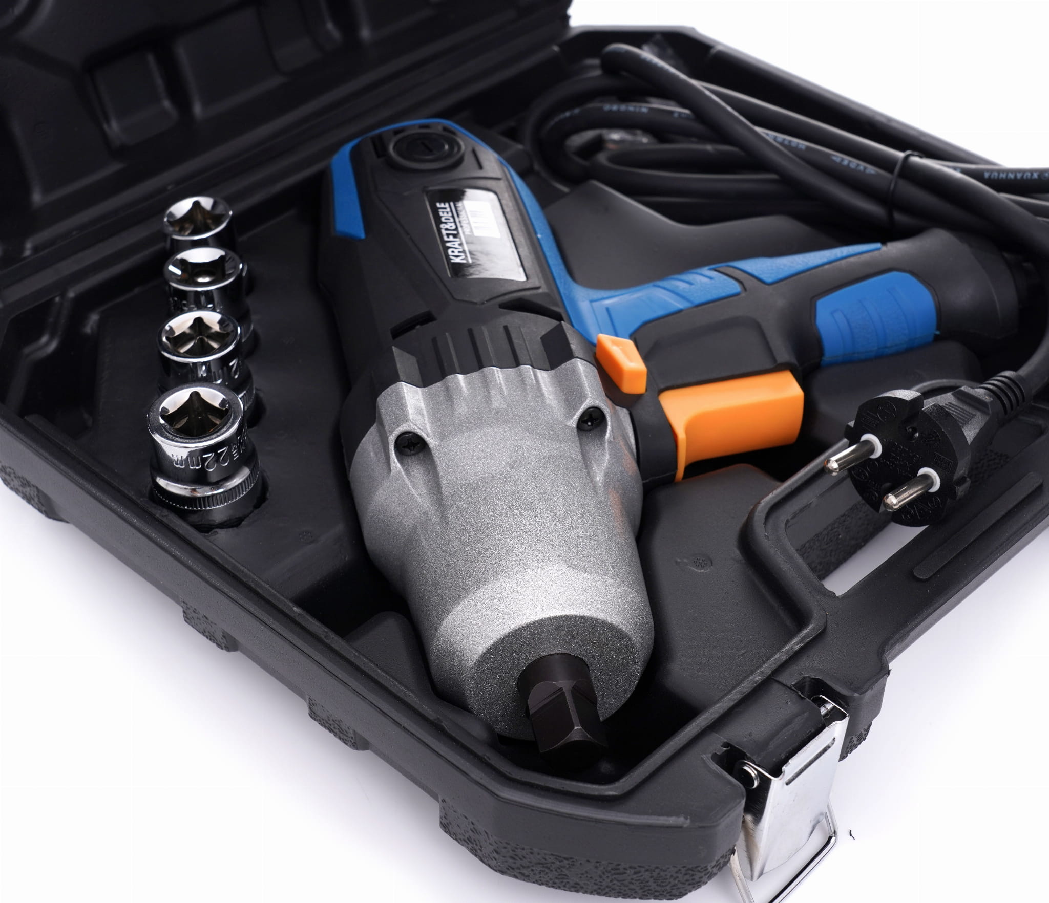 Elektrická rázová utahovačka 1/2" + kufřík + násadky KD1796