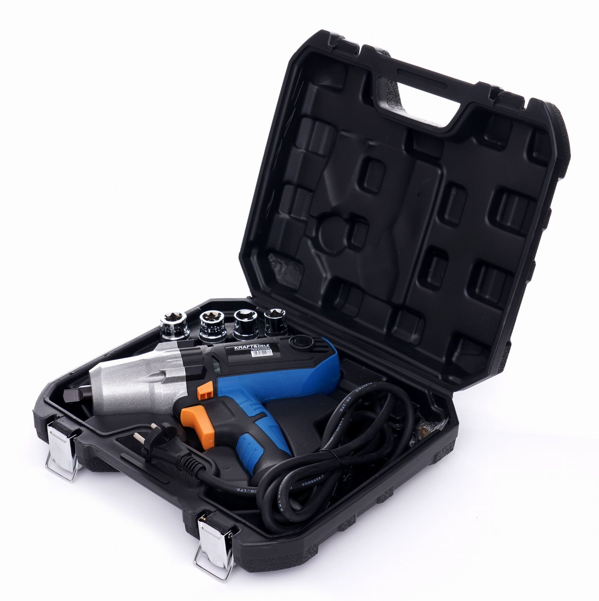 Elektrická rázová utahovačka 1/2" + kufřík + násadky KD1796