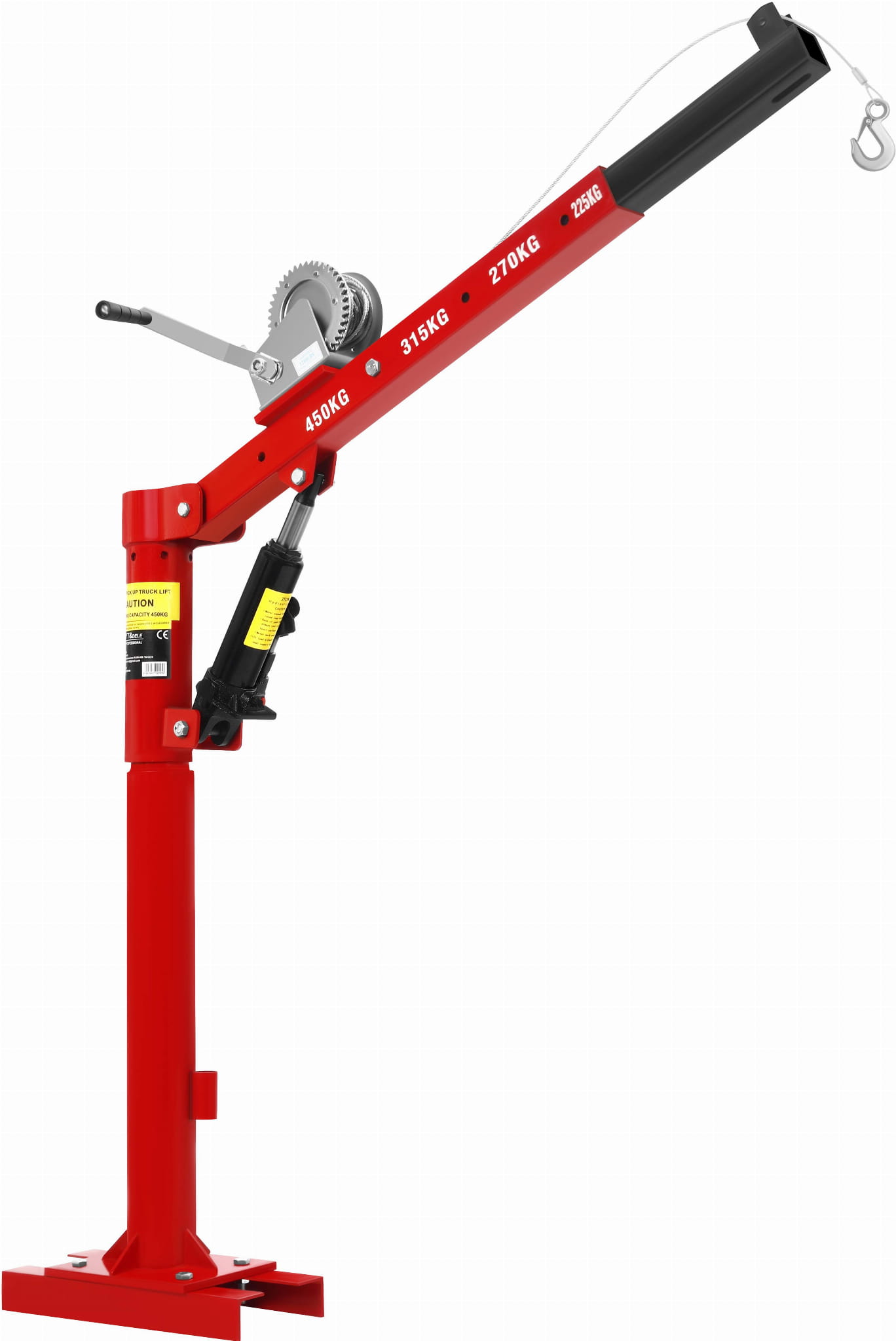 Jeřáb HDS s navijákem o nosnosti 450 kg KD12687