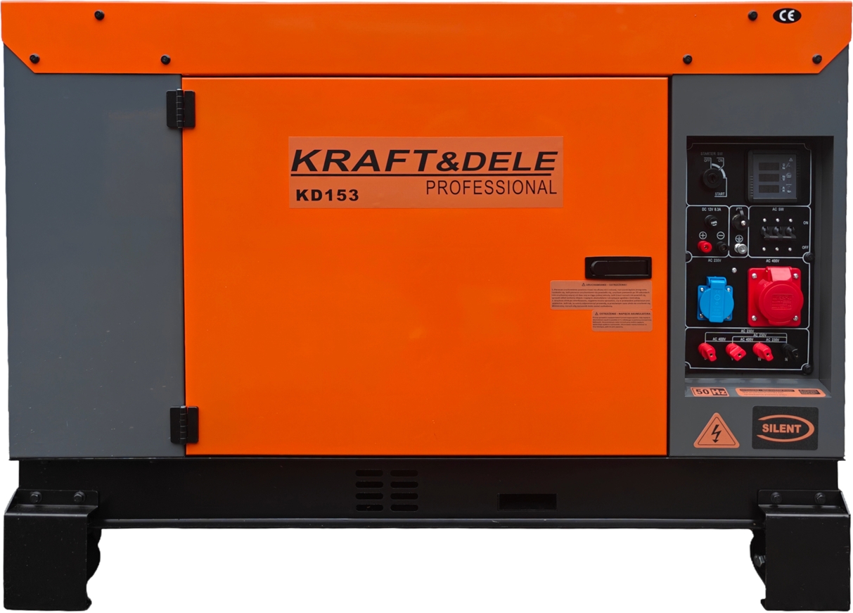 Třífázový dieselový generátor 14/15,5 kW KD153