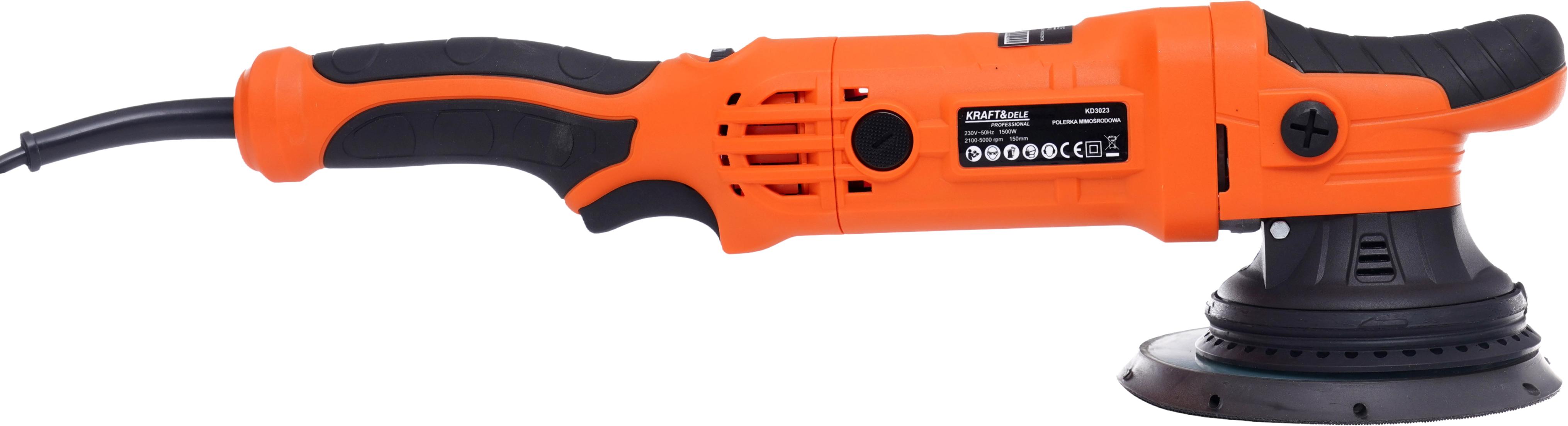 Elektrická excentrická leštička 1500 W KD3023
