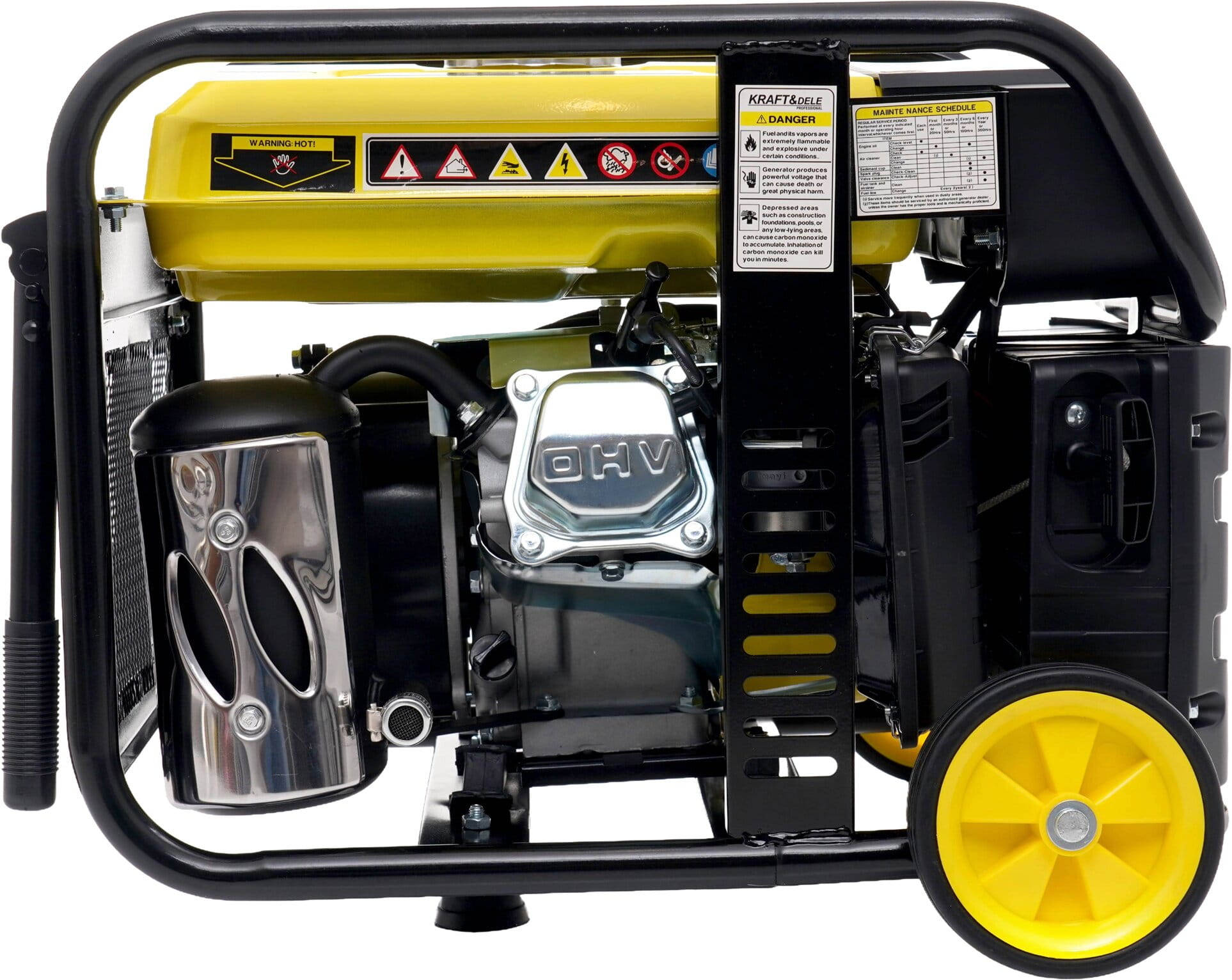 Invertorový generátor 4,8 kW, 230 V KD194