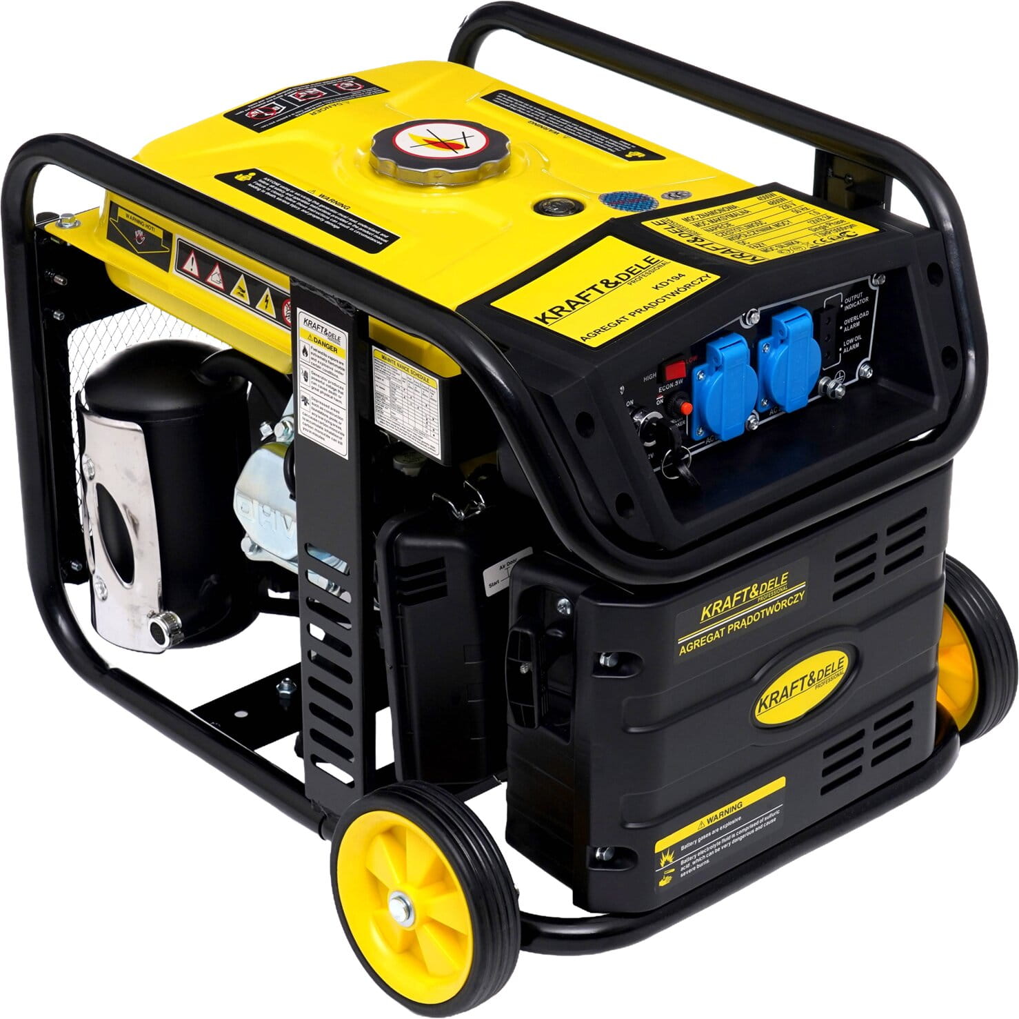 Invertorový generátor 4,8 kW, 230 V KD194