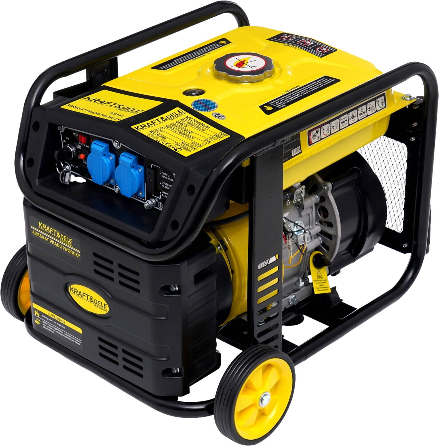 Invertorový generátor 4,8 kW, 230 V KD194