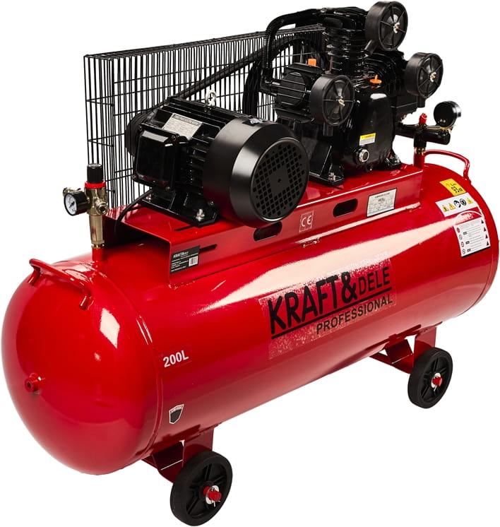 Olejový kompresor 200 l, 400 V + odlučovač KD1474