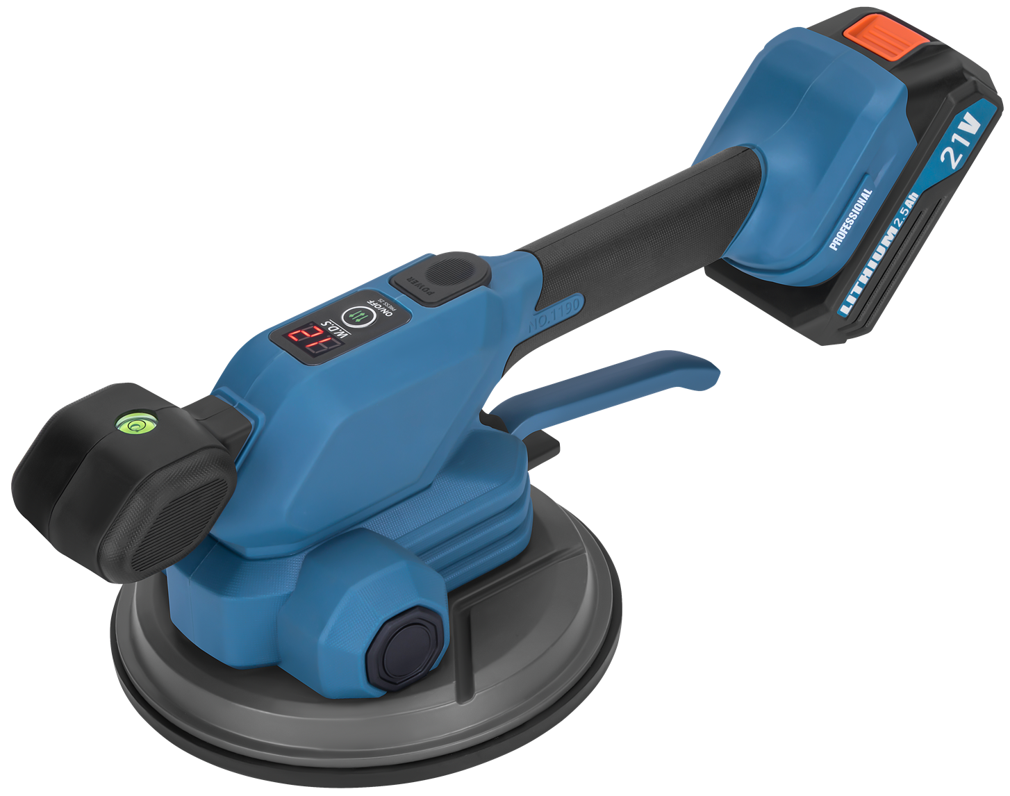 Akumulátorová vibrační přísavka 190 mm, 21 V WDS2694