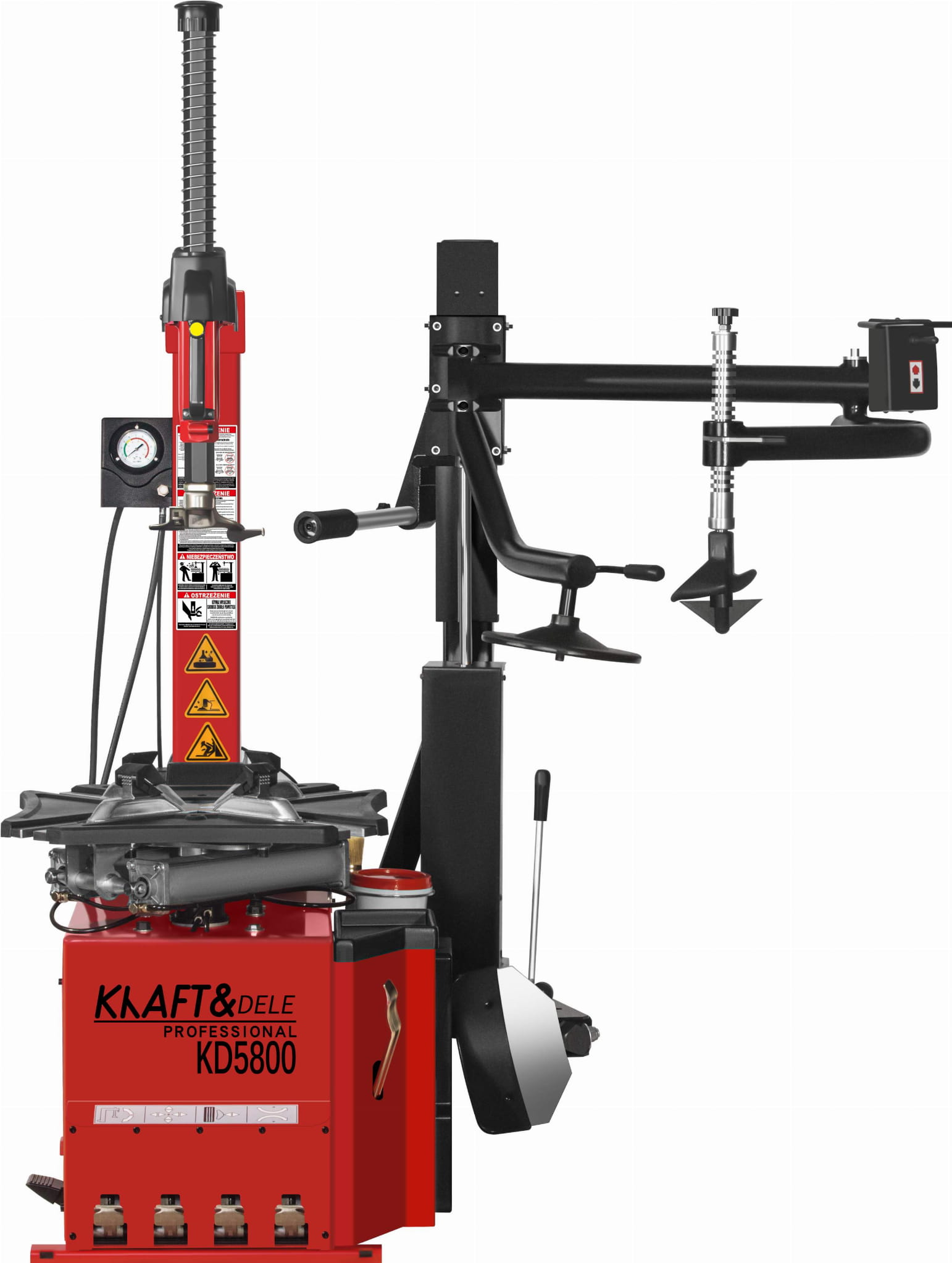Automatická zouvačka pneumatik s pomocným ramenem 400 V KD5800_2K