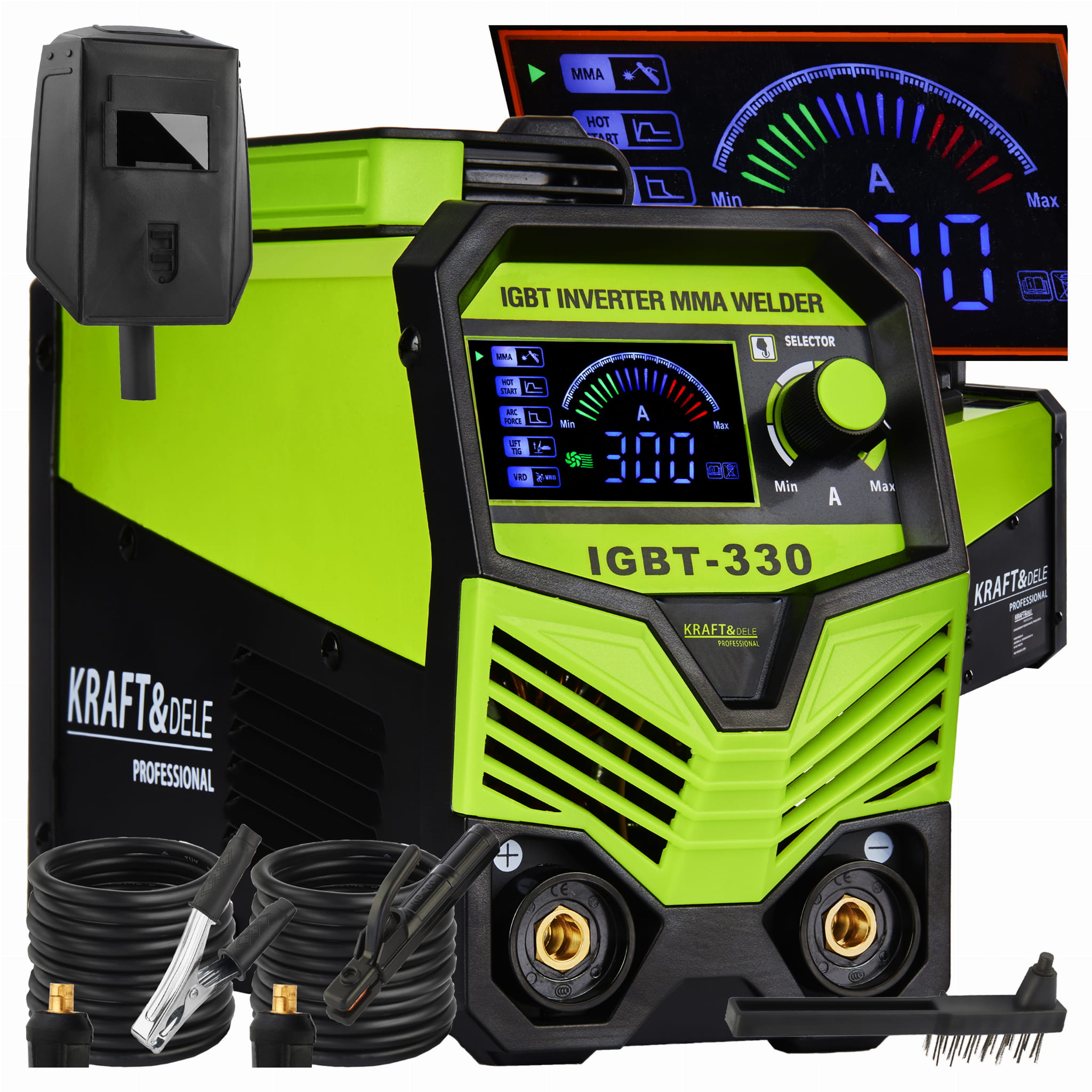 Svářečka IGBT MMA/LIFT TIG 330 A KD1879