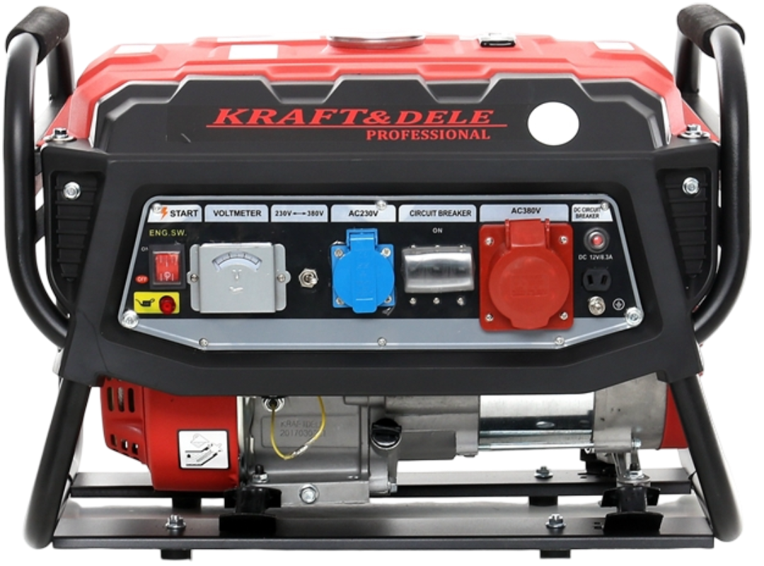 Generátor 3000 W, 12/230/380 V KD137