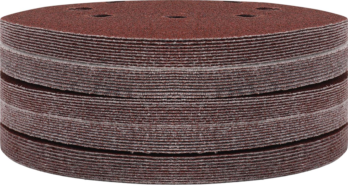 Brusný kotouč 125 mm, zrnitost P60, na suchý zip, 50 ks KD11808