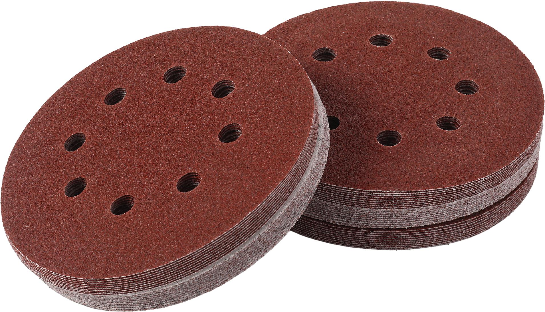 KRAFT&DELE Brusný kotouč 125 mm, zrnitost P60, na suchý zip, 50 ks KD11808