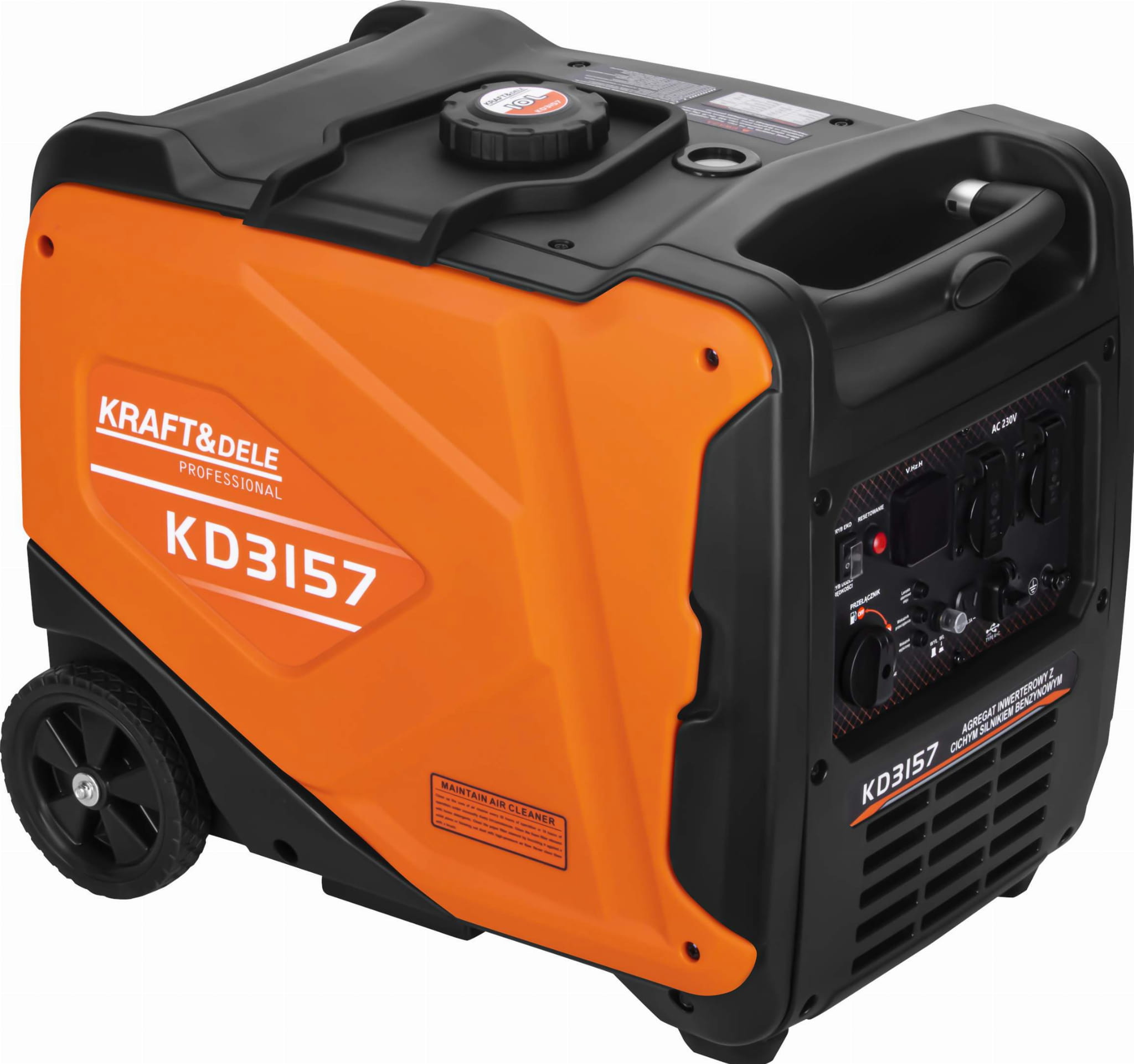 Invertorový agregát 4,5 kW, 230 V KD3157