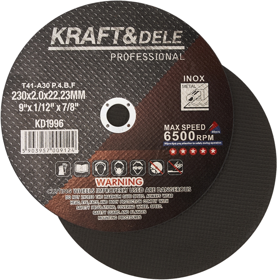 Řezací kotouč na kov 230 × 2,0 × 22,23 mm KD1996