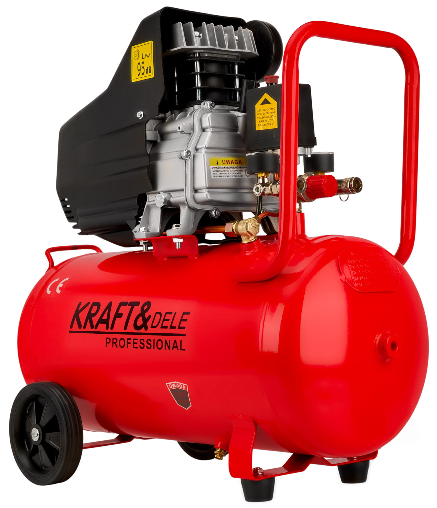 KRAFT&DELE Olejový kompresor 50 l, 2,8 kW KD401