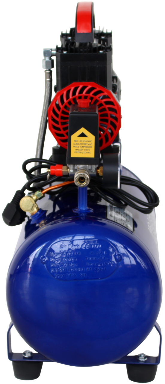 Bezolejový kompresor 30 l, 1500 W, 285 l/min KD4091