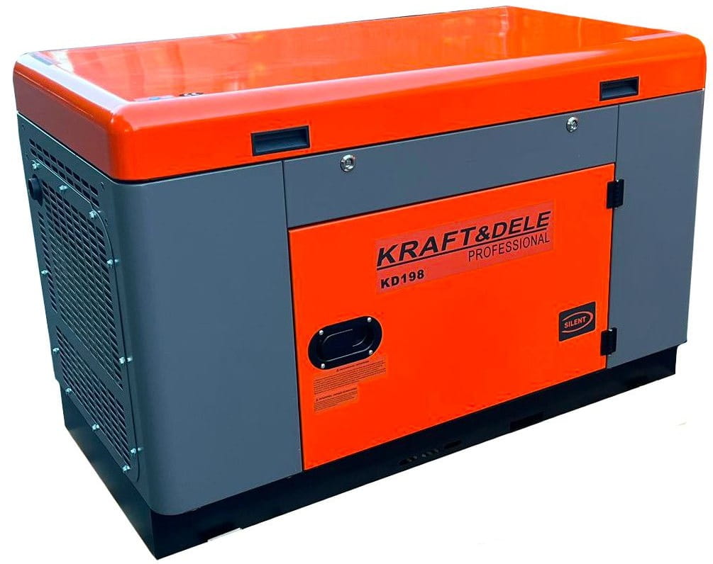 Jednofázový dieselový generátor 14/15,5 kW KD198